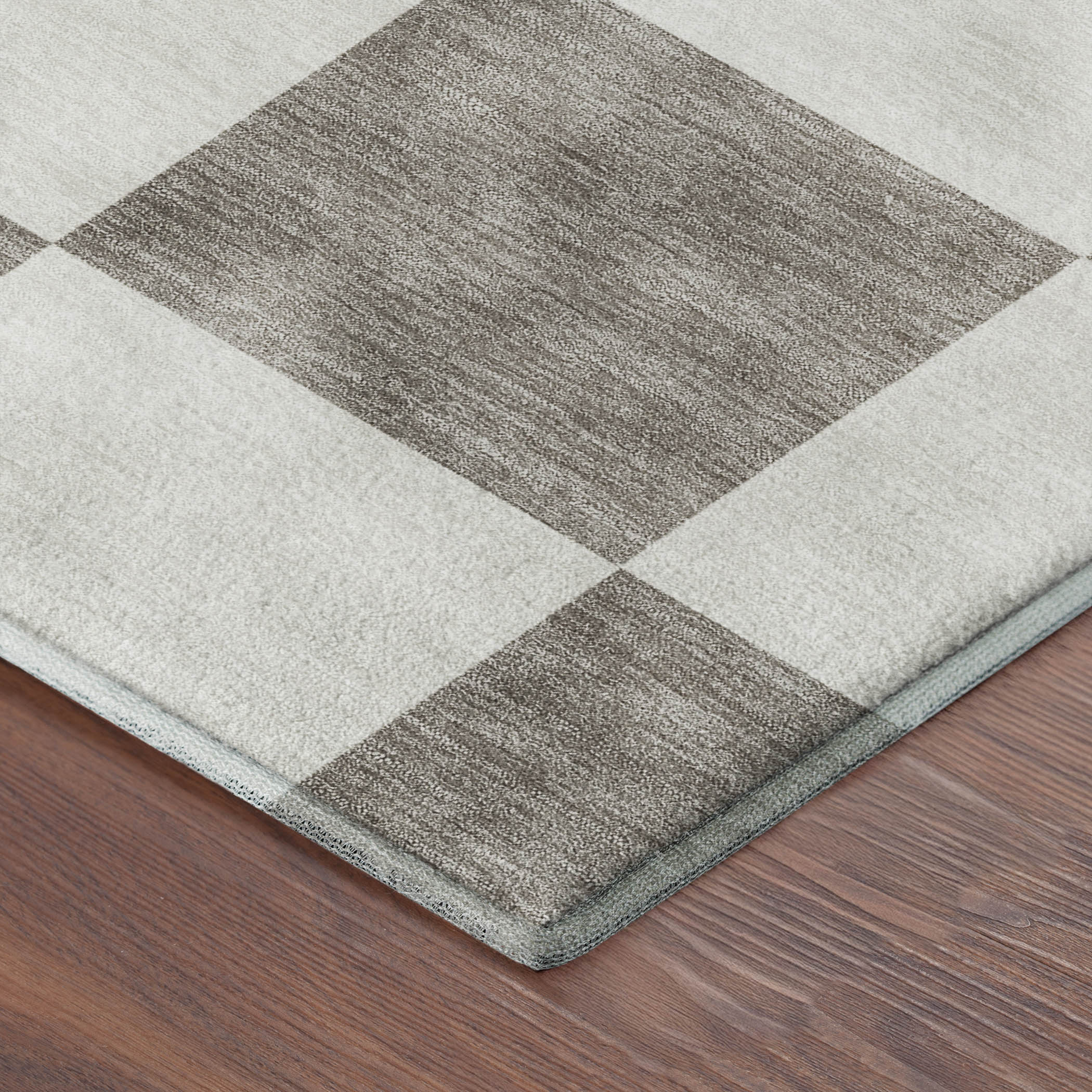Budapest Machine Washable Transitional Taupe Brown Rug 1'8" x 2'6" #shape_Rectangle