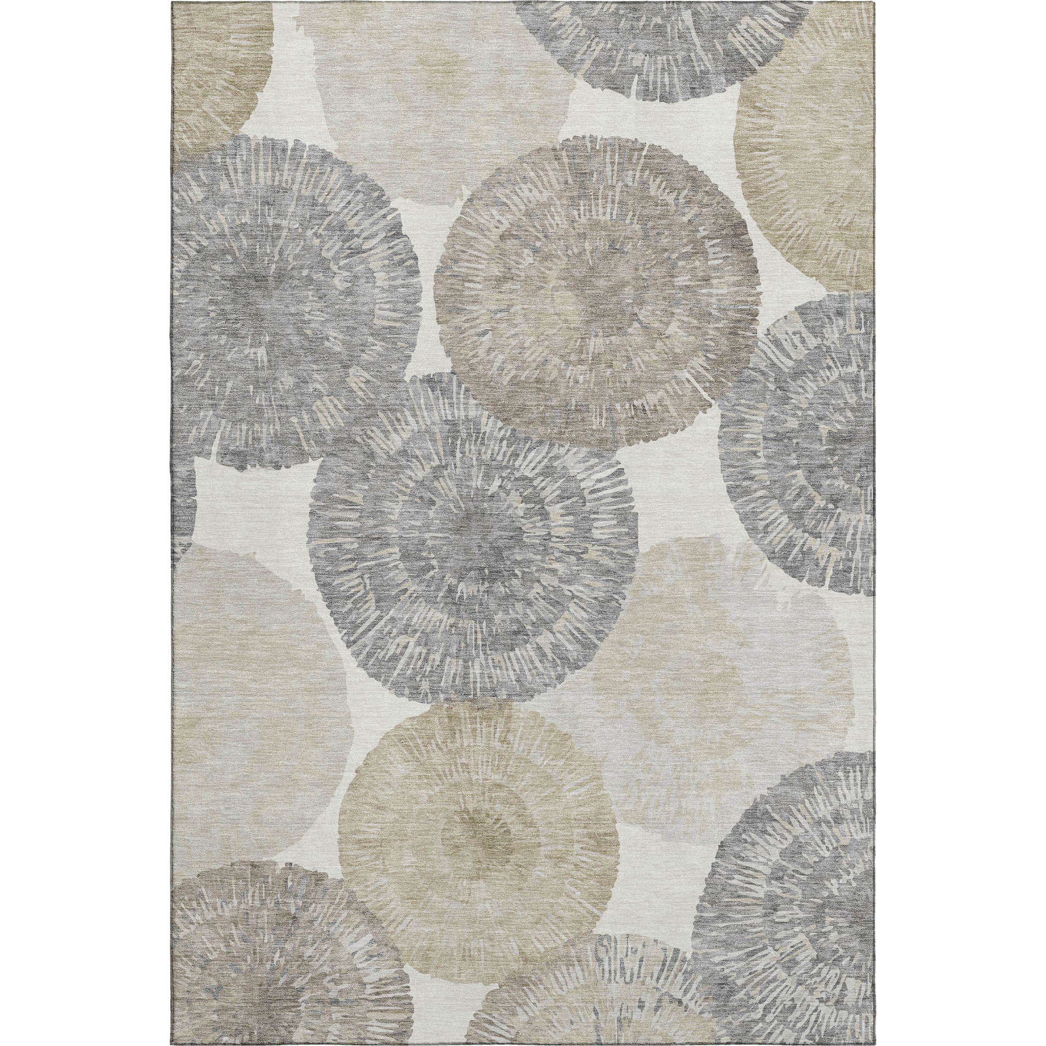 Vienna Machine Washable Transitional Linen Ivory Rug 3' x 5' #shape_Rectangle