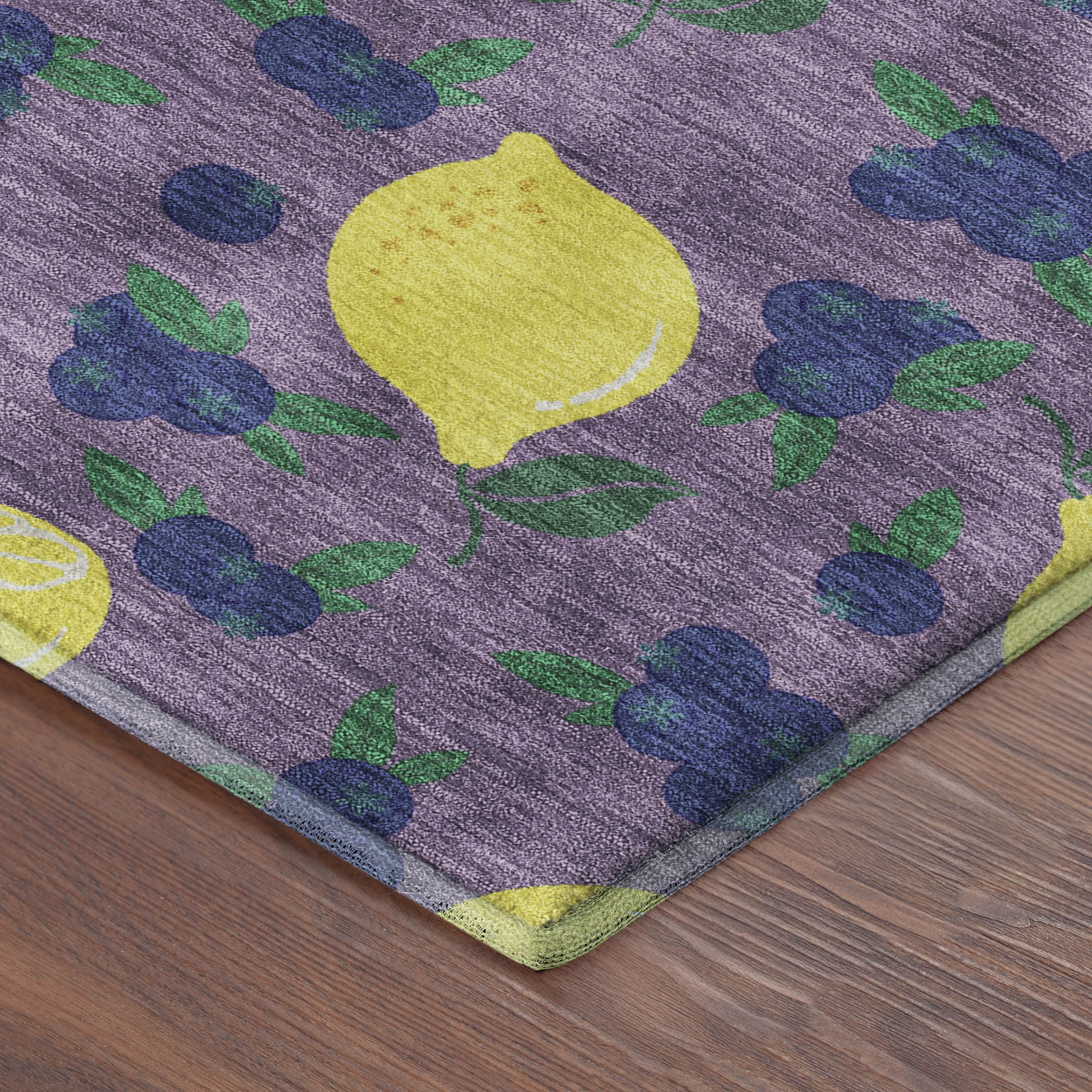 Lucerne Machine Washable Transitional Lavender Purple Rug 1'8" x 2'6" #shape_Rectangle