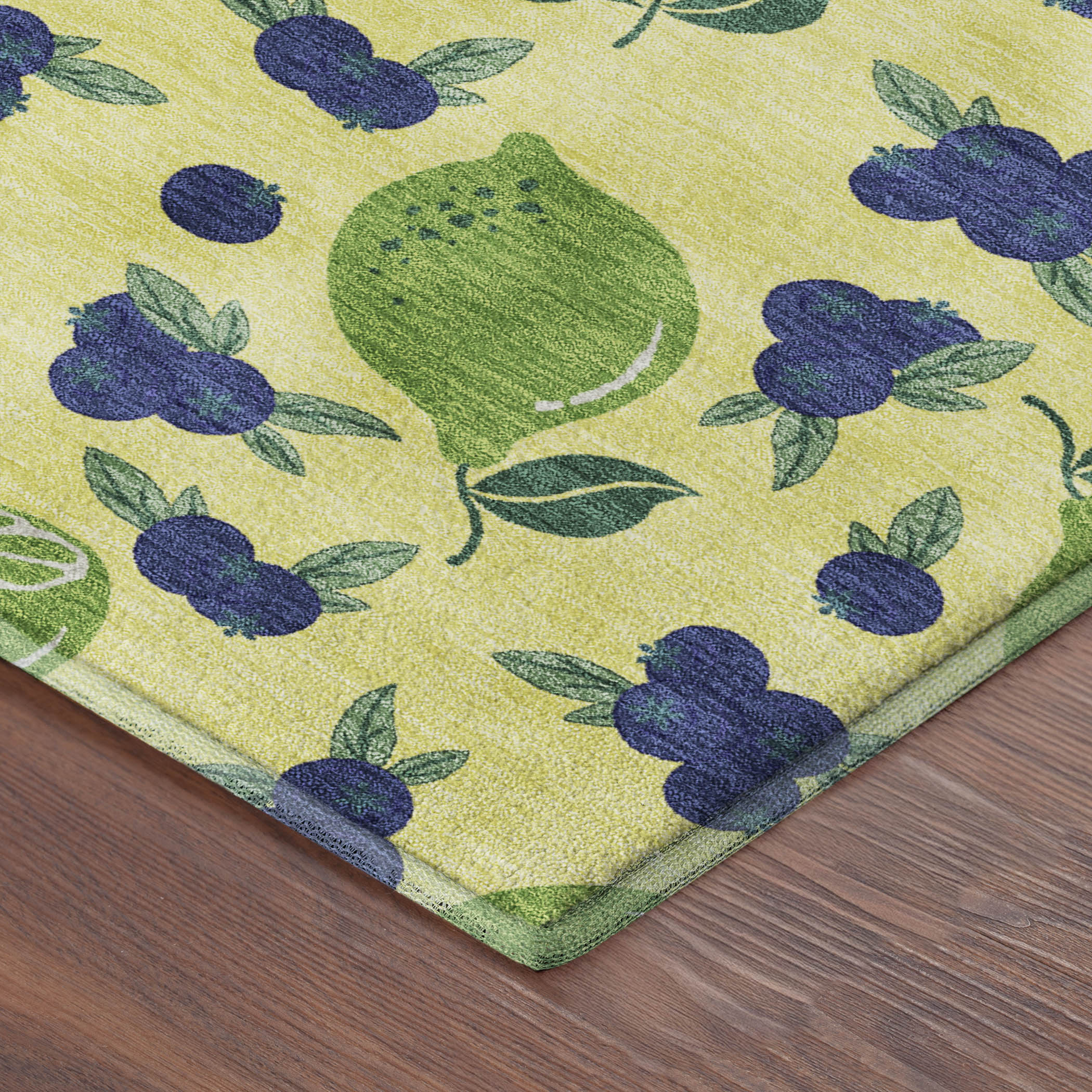 Lucerne Machine Washable Transitional Yellow Gold Rug 1'8" x 2'6" #shape_Rectangle