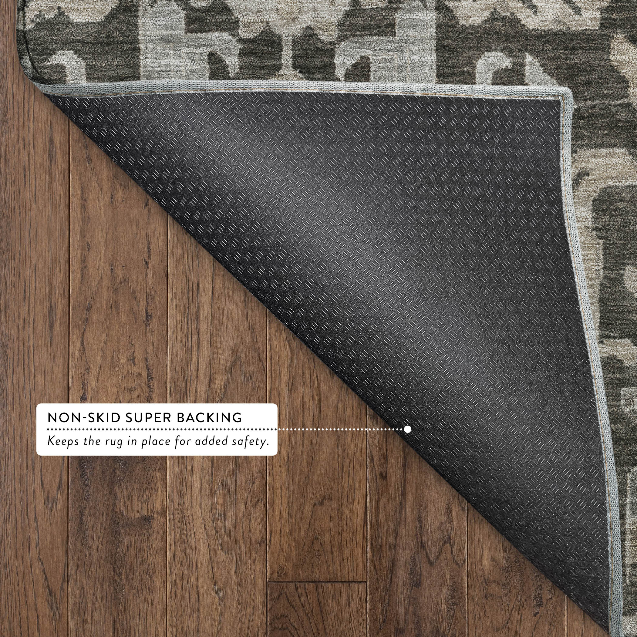 Sarajevo Machine Washable Traditional Chocolate Brown Rug 1'8" x 2'6" #shape_Rectangle