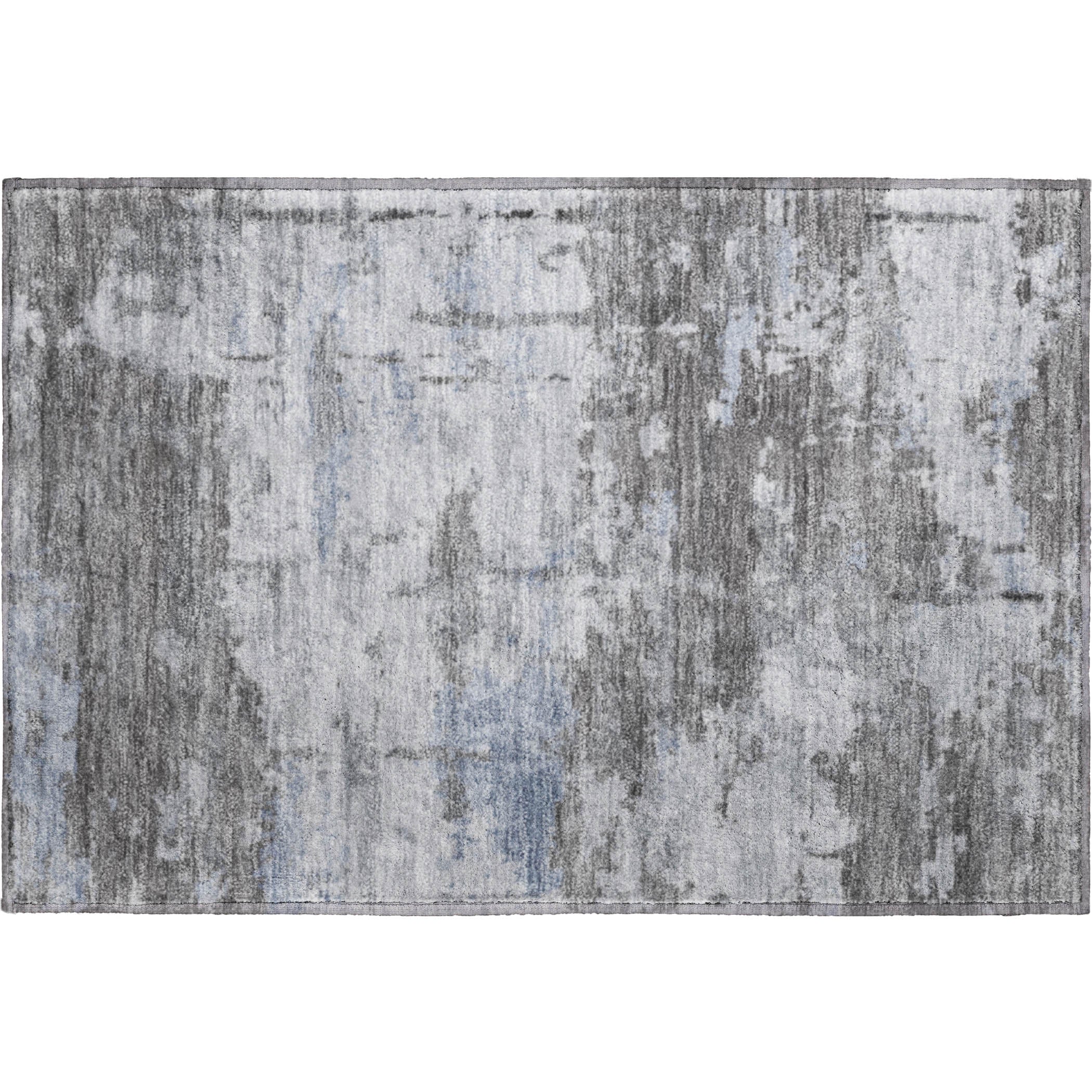 Kyoto Machine Washable Transitional Taupe Brown Rug 1'8" x 2'6" #shape_Rectangle