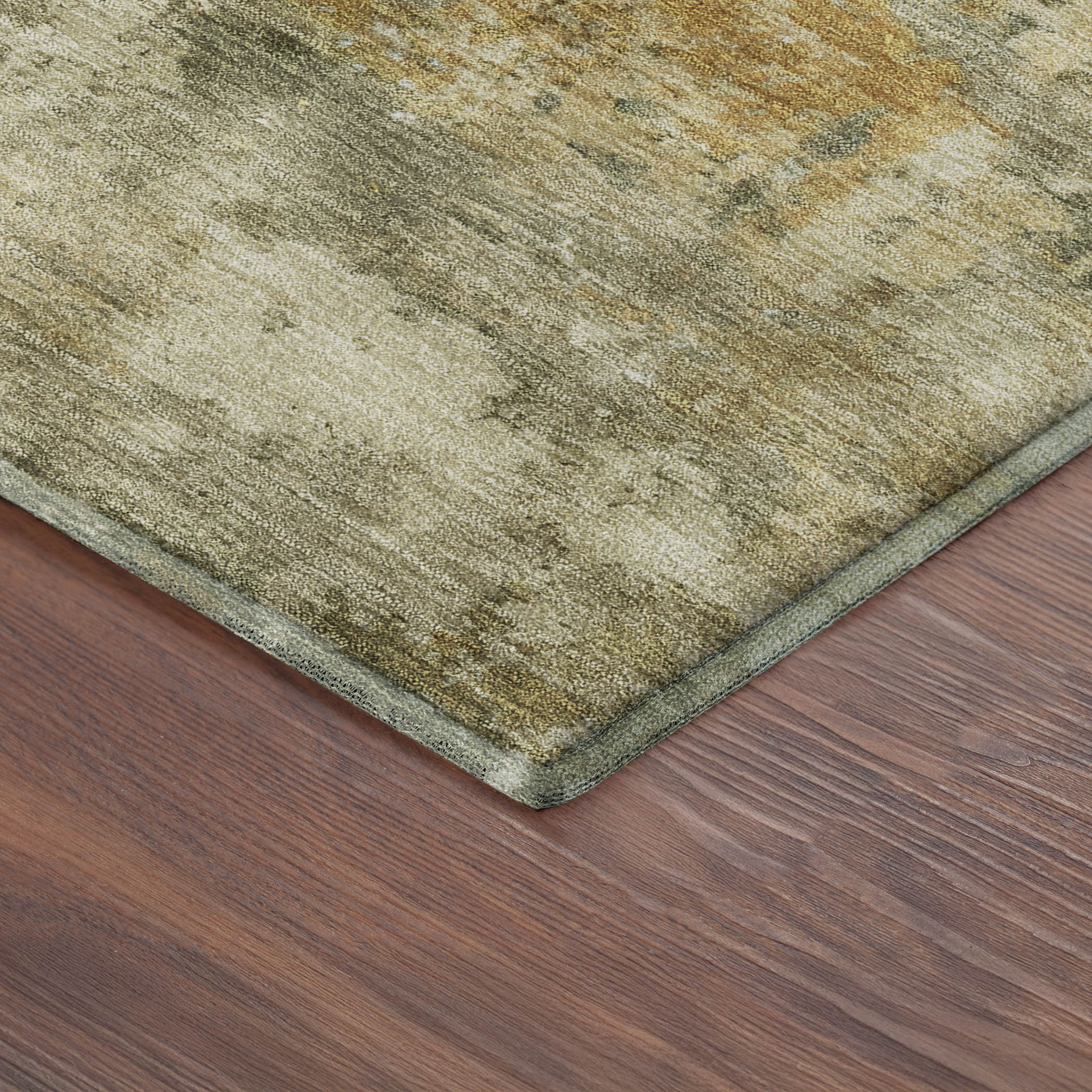 Ghent Machine Washable Transitional Sage Green Rug 1'8" x 2'6" #shape_Rectangle