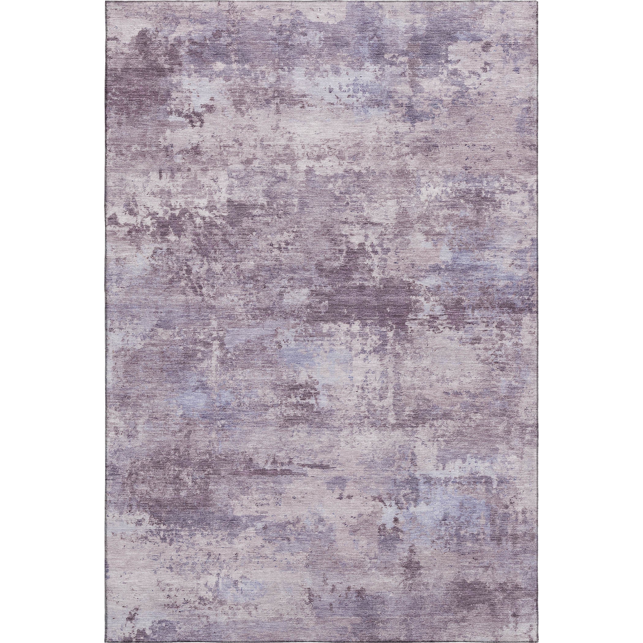 Chiang Mai Machine Washable Traditional Lavender Purple Rug 3' x 5' #shape_Rectangle