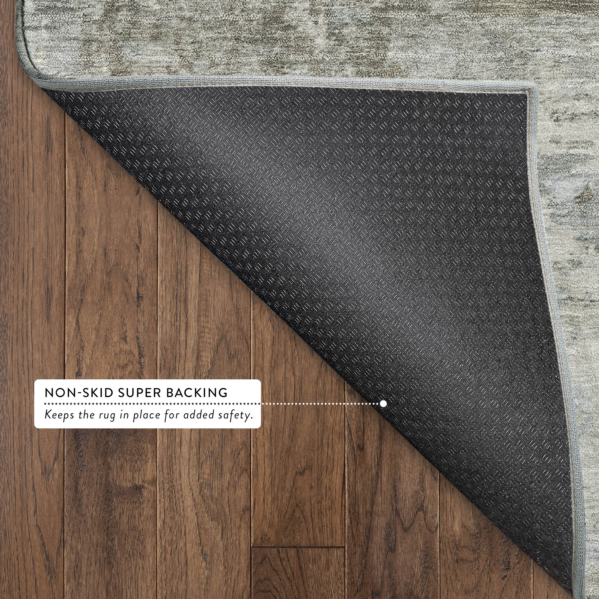 Chiang Mai Machine Washable Traditional Tan Brown Rug 1'8" x 2'6" #shape_Rectangle