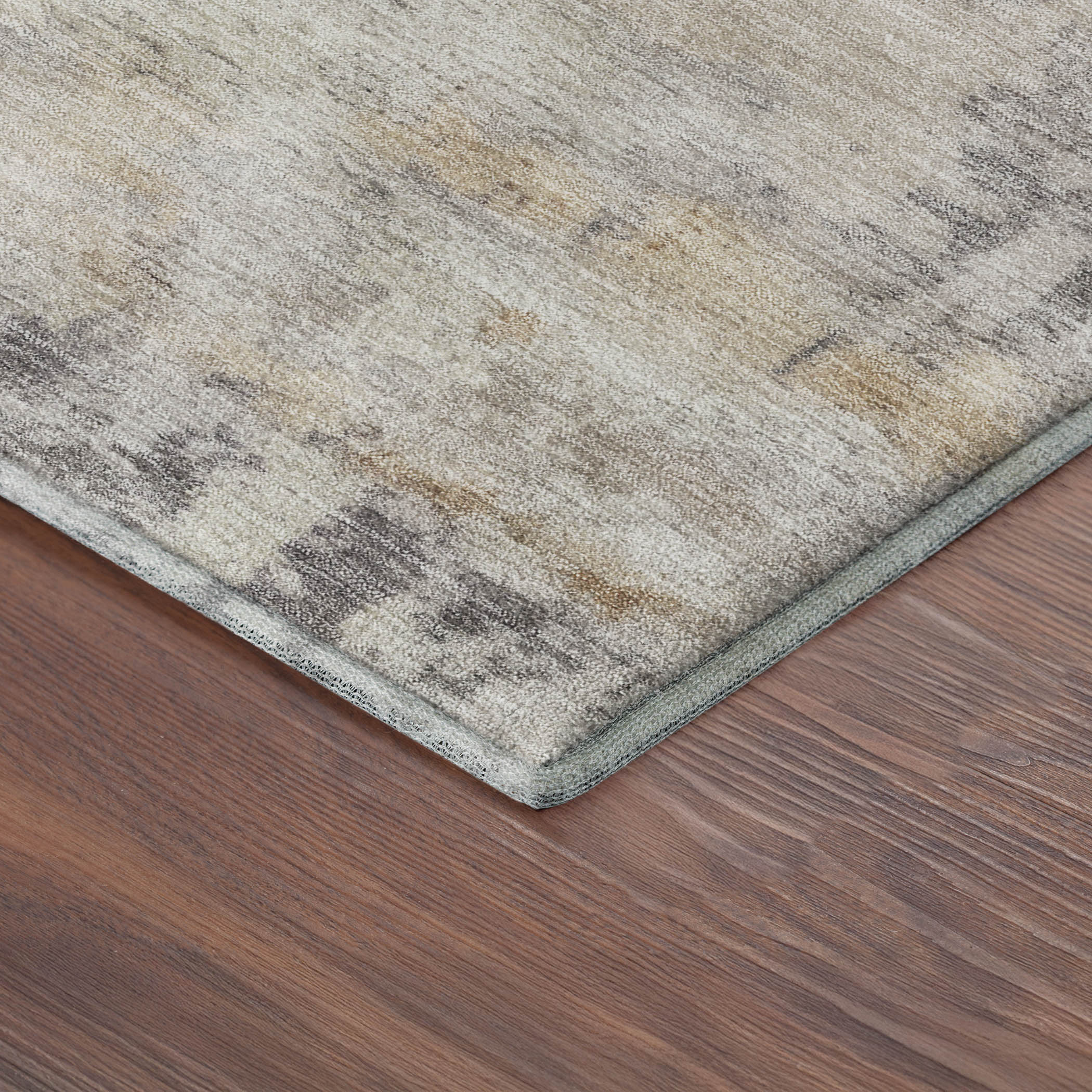 Bogota Machine Washable Traditional Linen Ivory Rug 1'8" x 2'6" #shape_Rectangle