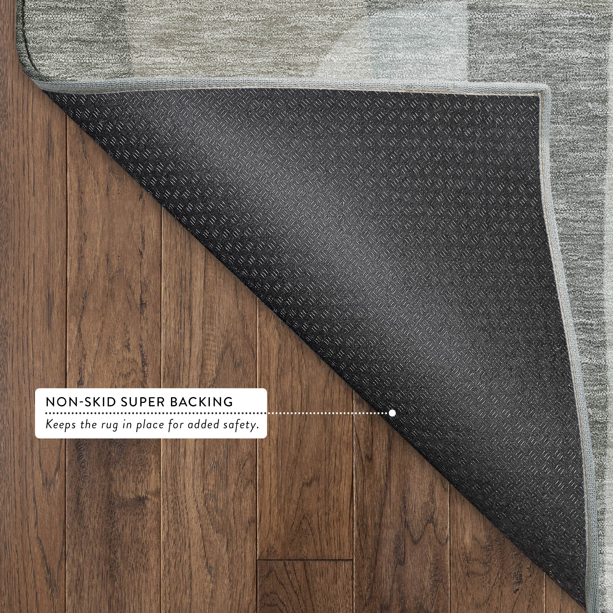 Cusco Machine Washable Transitional Taupe Brown Rug 1'8" x 2'6" #shape_Rectangle