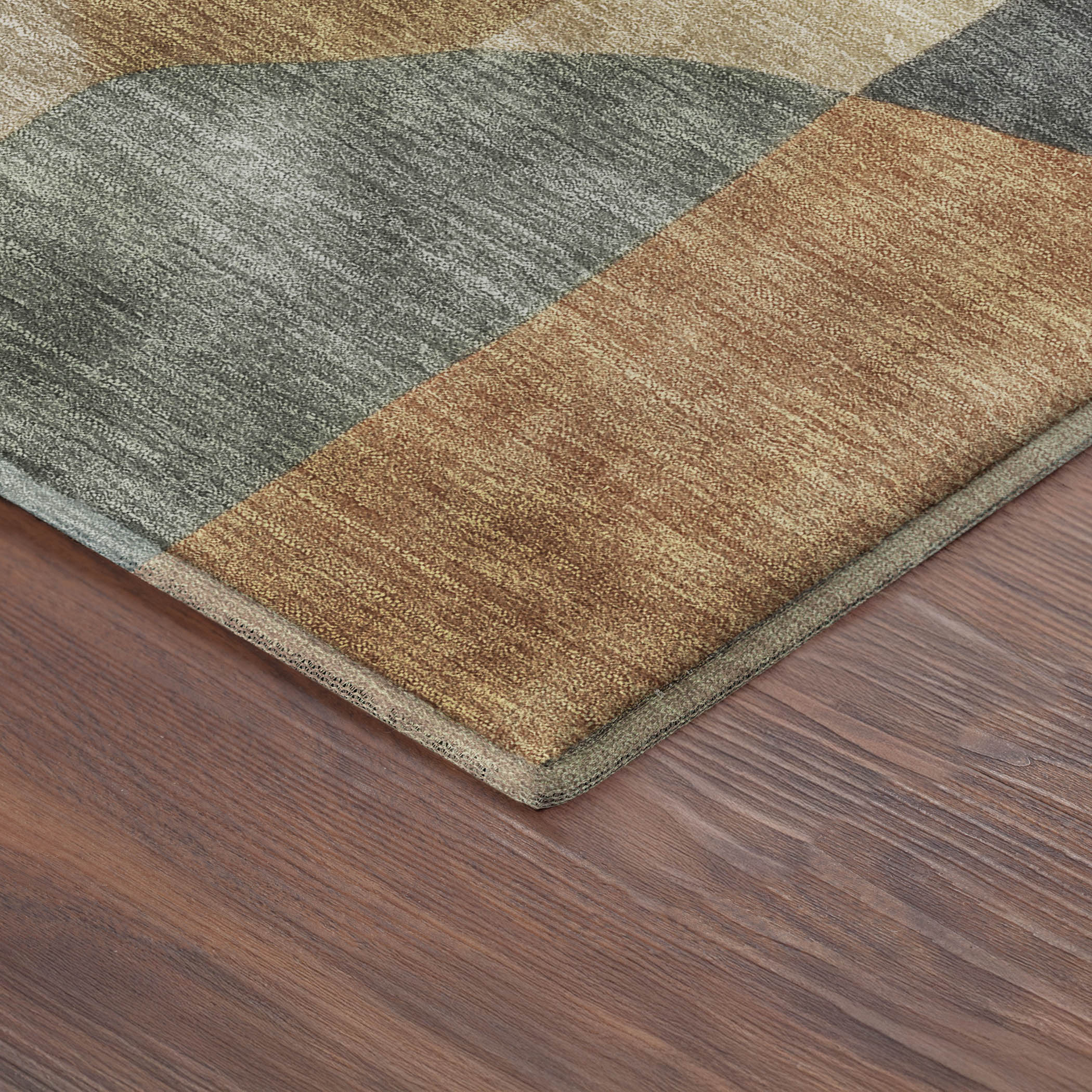 Cusco Machine Washable Transitional Terracotta Orange Rug 1'8" x 2'6" #shape_Rectangle