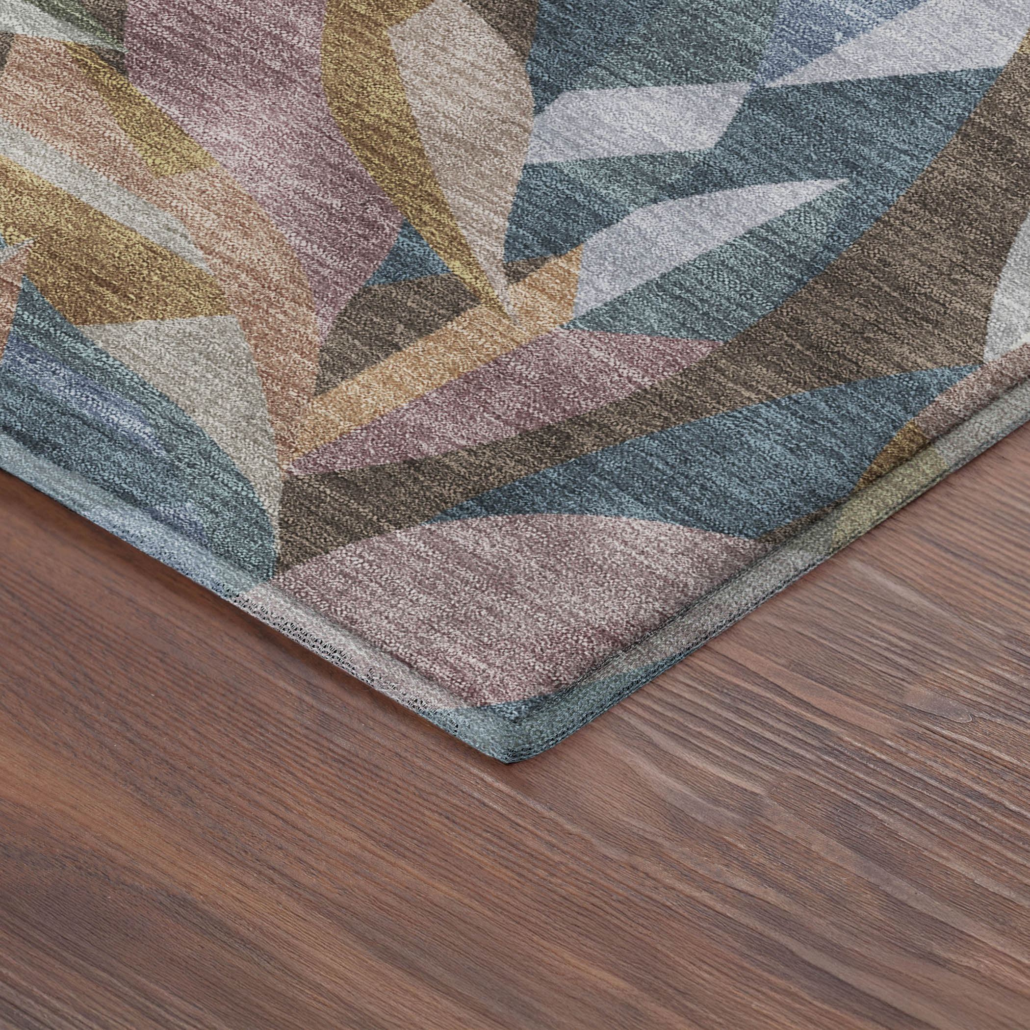 Tallinn Machine Washable Transitional Copper Orange Rug 1'8" x 2'6" #shape_Rectangle