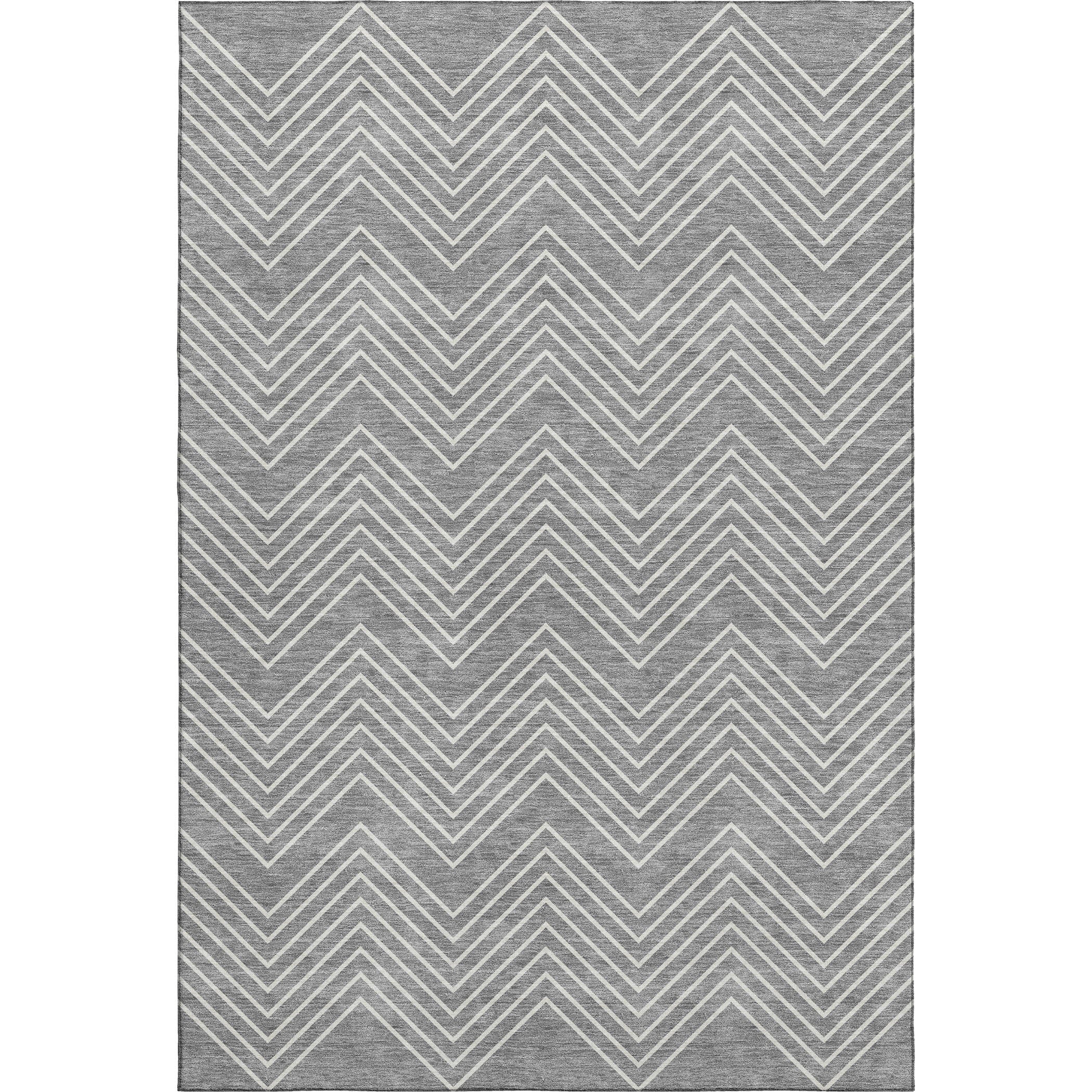 Chiang Mai Machine Washable Transitional Gray Rug 3' x 5' #shape_Rectangle
