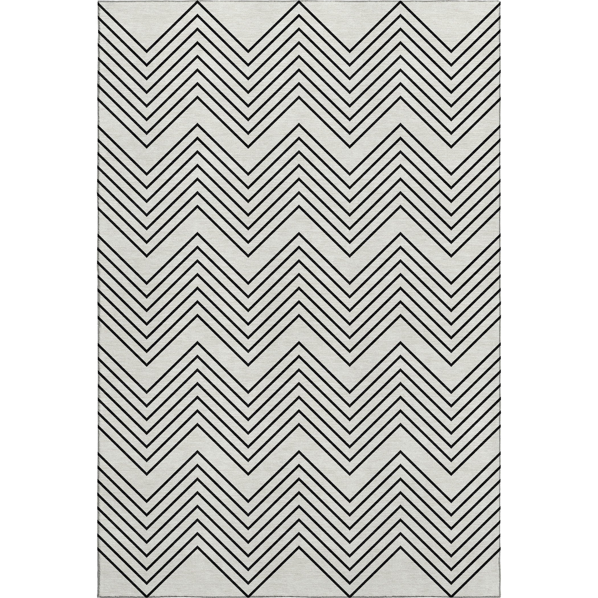Chiang Mai Machine Washable Transitional Ivory Rug 3' x 5' #shape_Rectangle