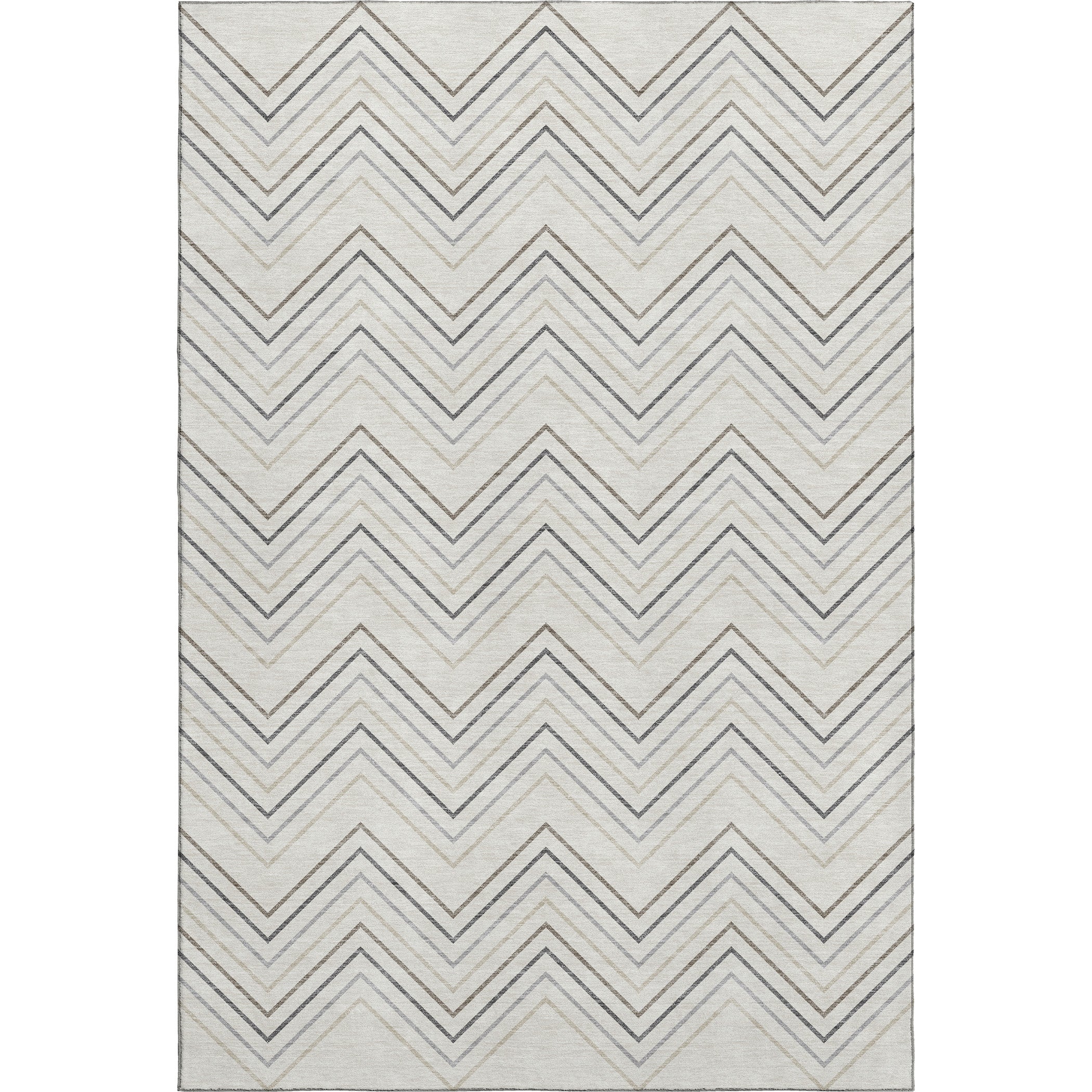 Mostar Machine Washable Transitional Ivory Rug 3' x 5' #shape_Rectangle