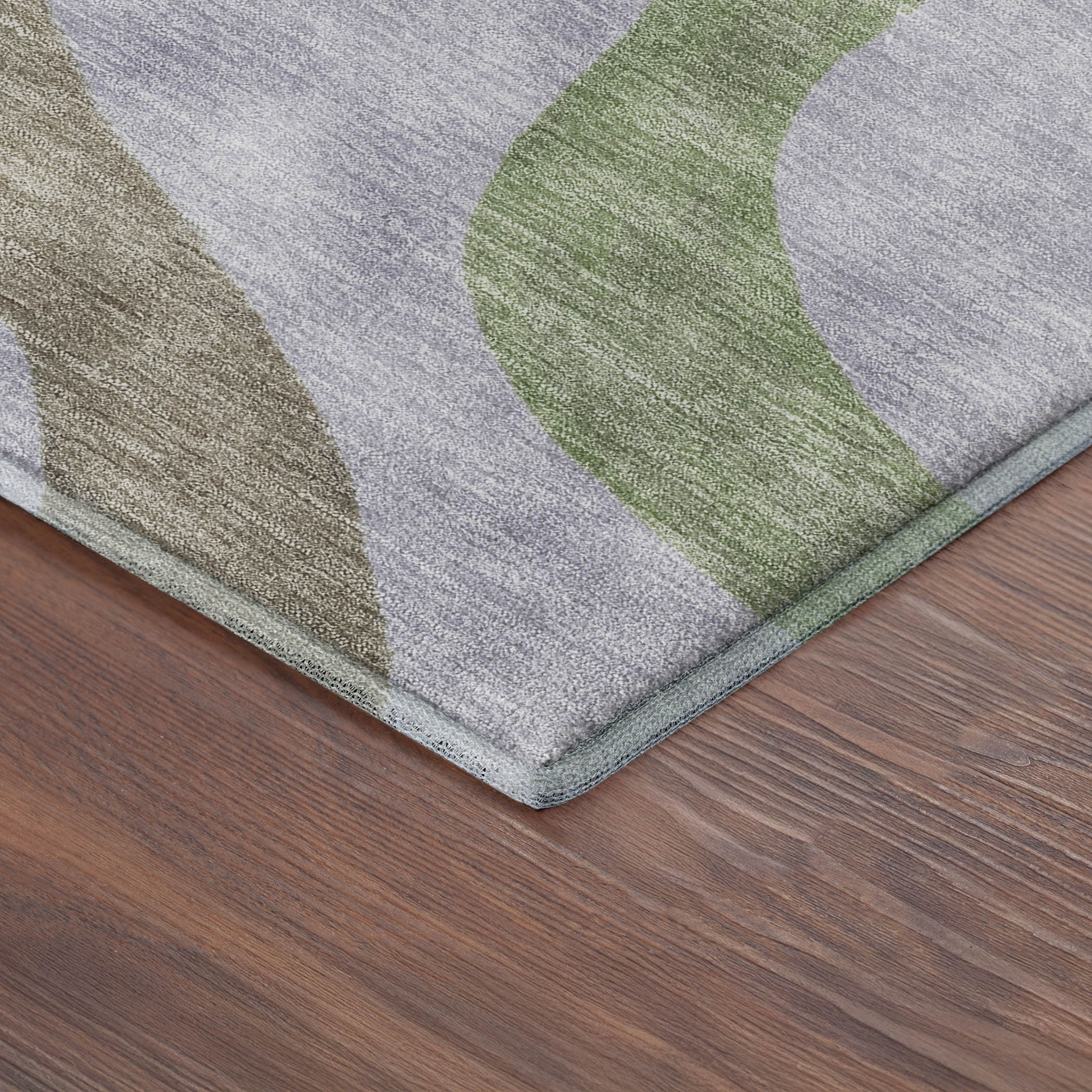 Queenstown Machine Washable Transitional Lavender Purple Rug 1'8" x 2'6" #shape_Rectangle
