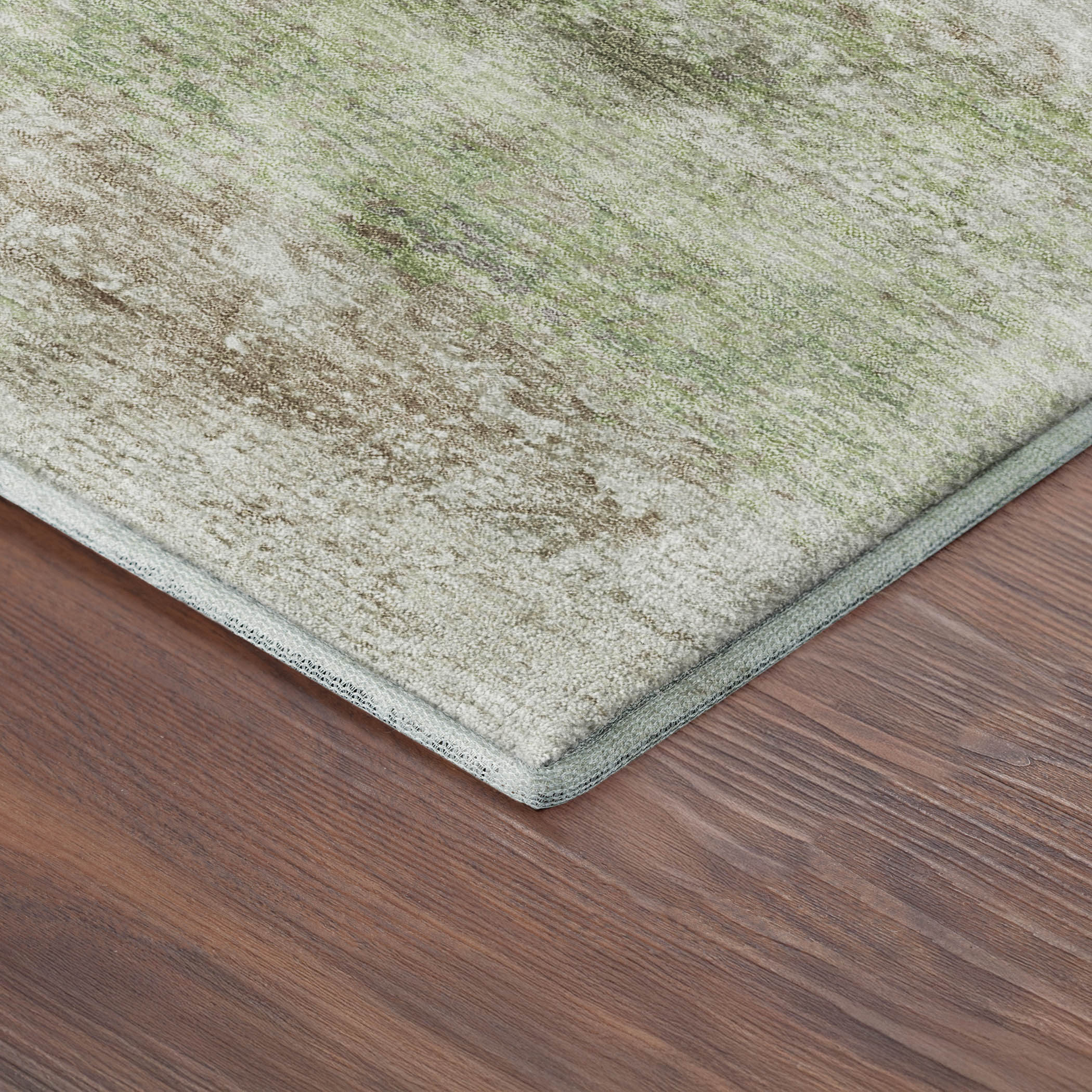 Salzburg Machine Washable Transitional Tan Brown Rug 1'8" x 2'6" #shape_Rectangle