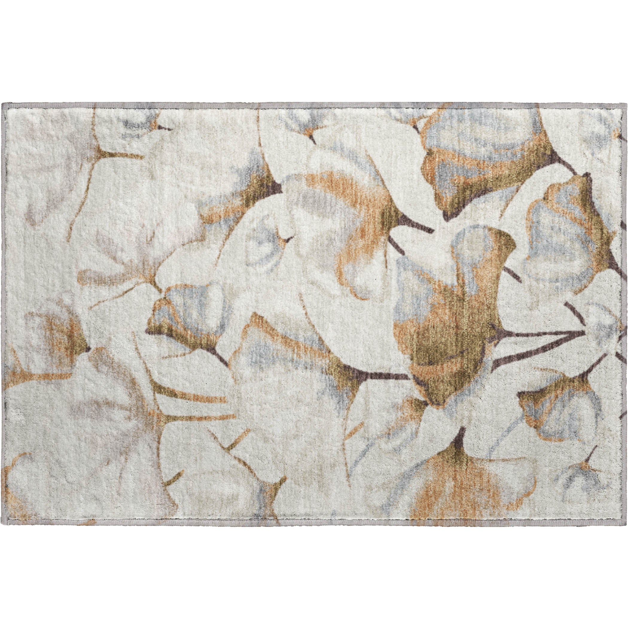 Mostar Machine Washable Transitional Copper Orange Rug 1'8" x 2'6" #shape_Rectangle