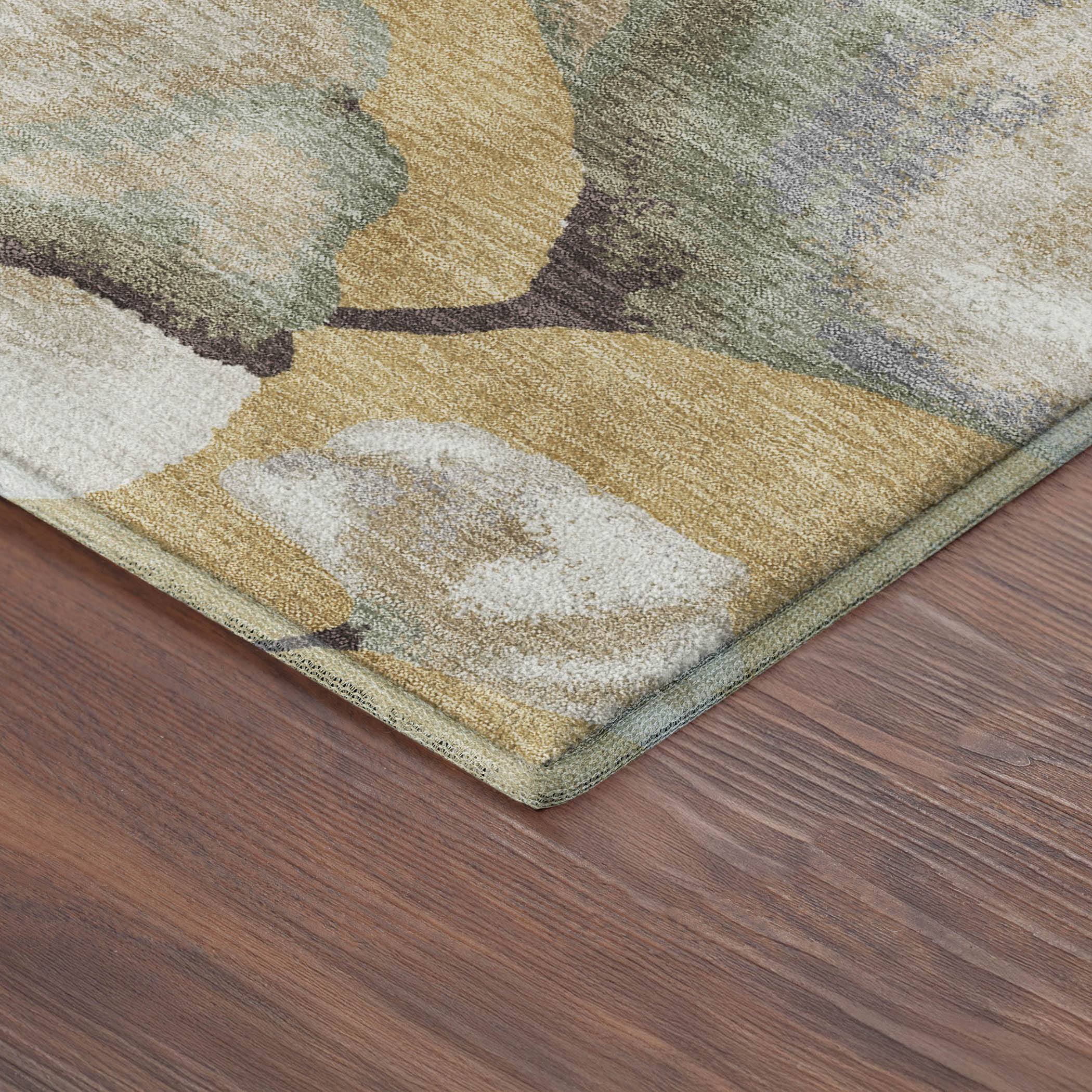 Mostar Machine Washable Transitional Gold Rug 1'8" x 2'6" #shape_Rectangle
