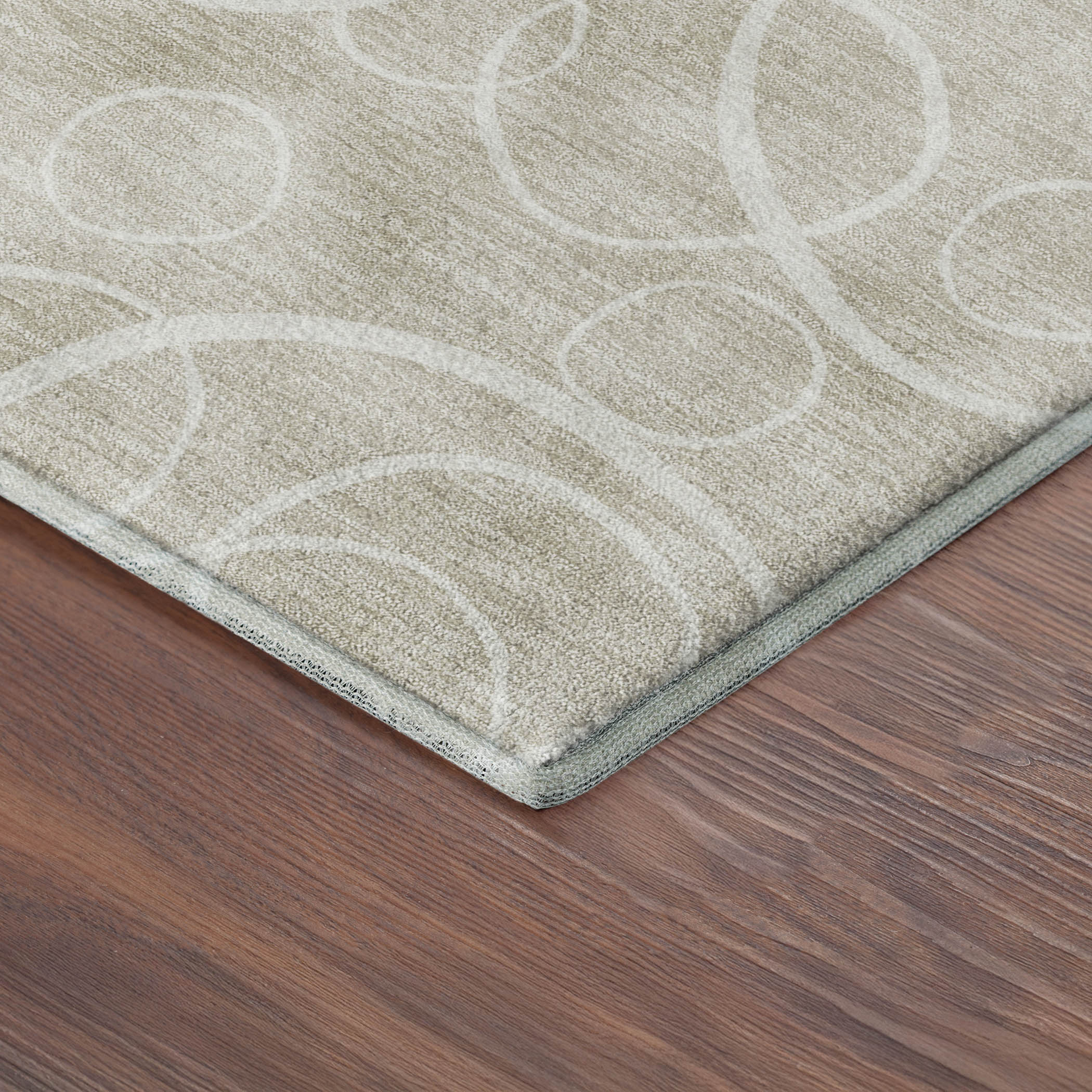 Cusco Machine Washable Transitional Beige Brown Rug 1'8" x 2'6" #shape_Rectangle