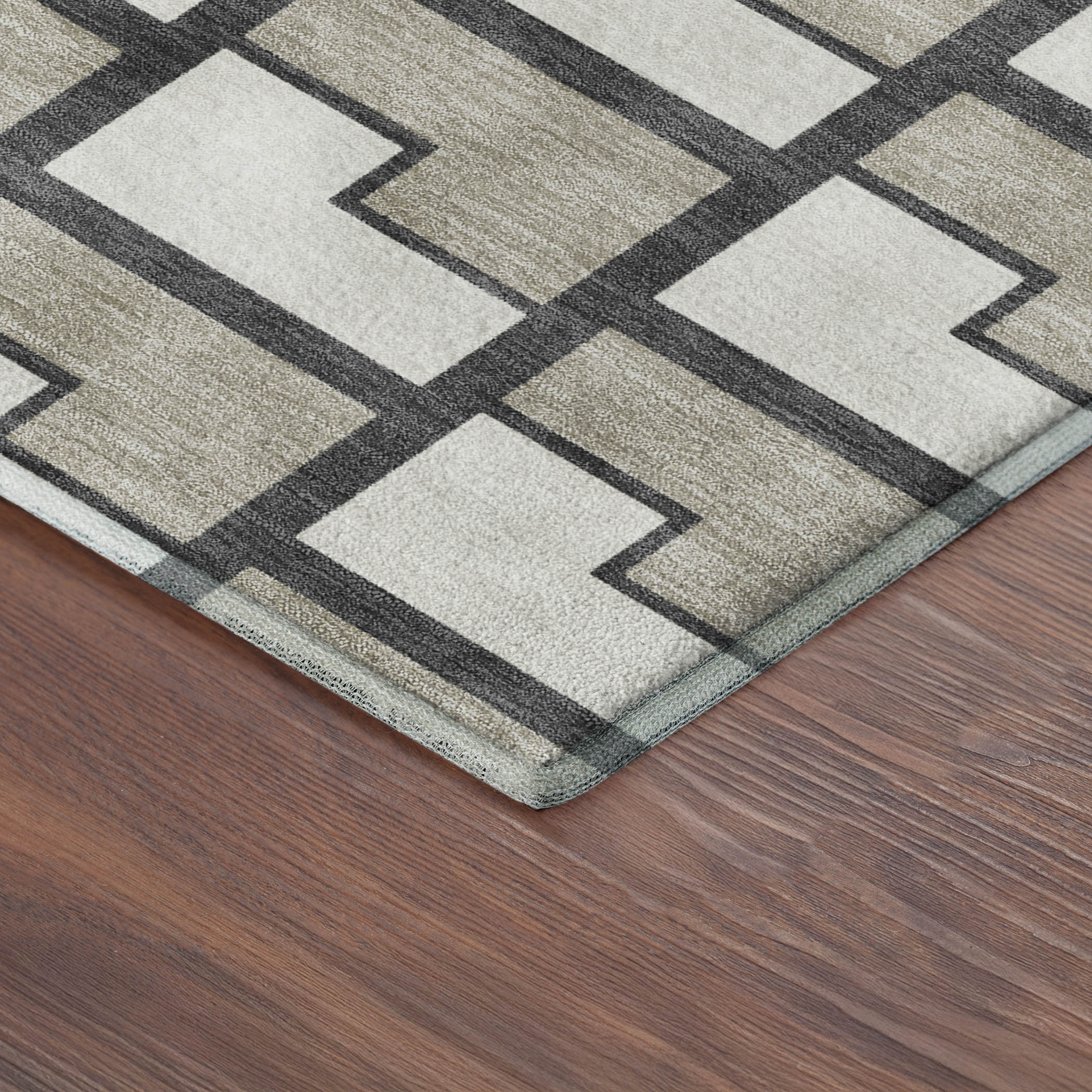 Chiang Mai Machine Washable Transitional Ivory Rug 1'8" x 2'6" #shape_Rectangle
