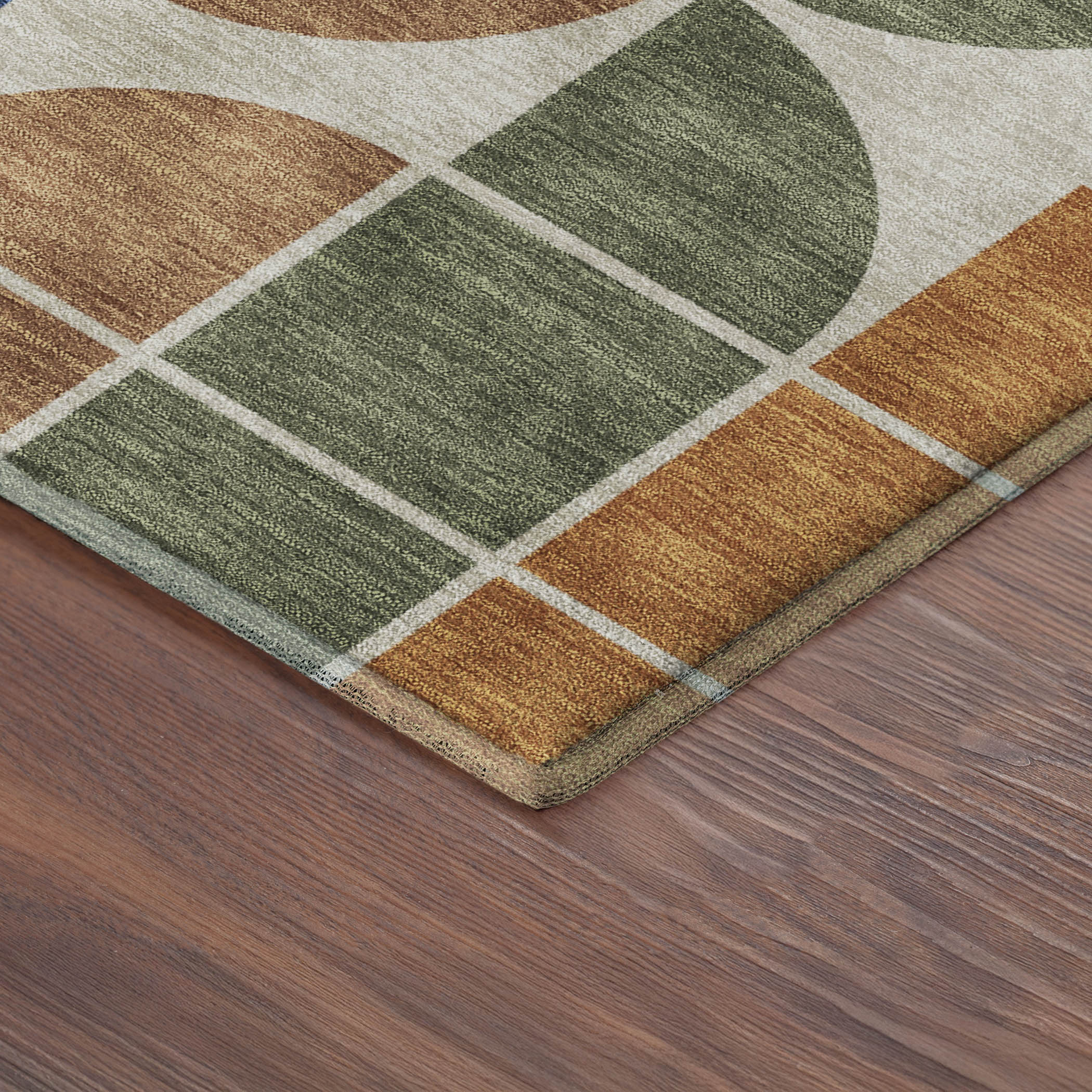 Oaxaca Machine Washable Transitional Blue Rug 1'8" x 2'6" #shape_Rectangle