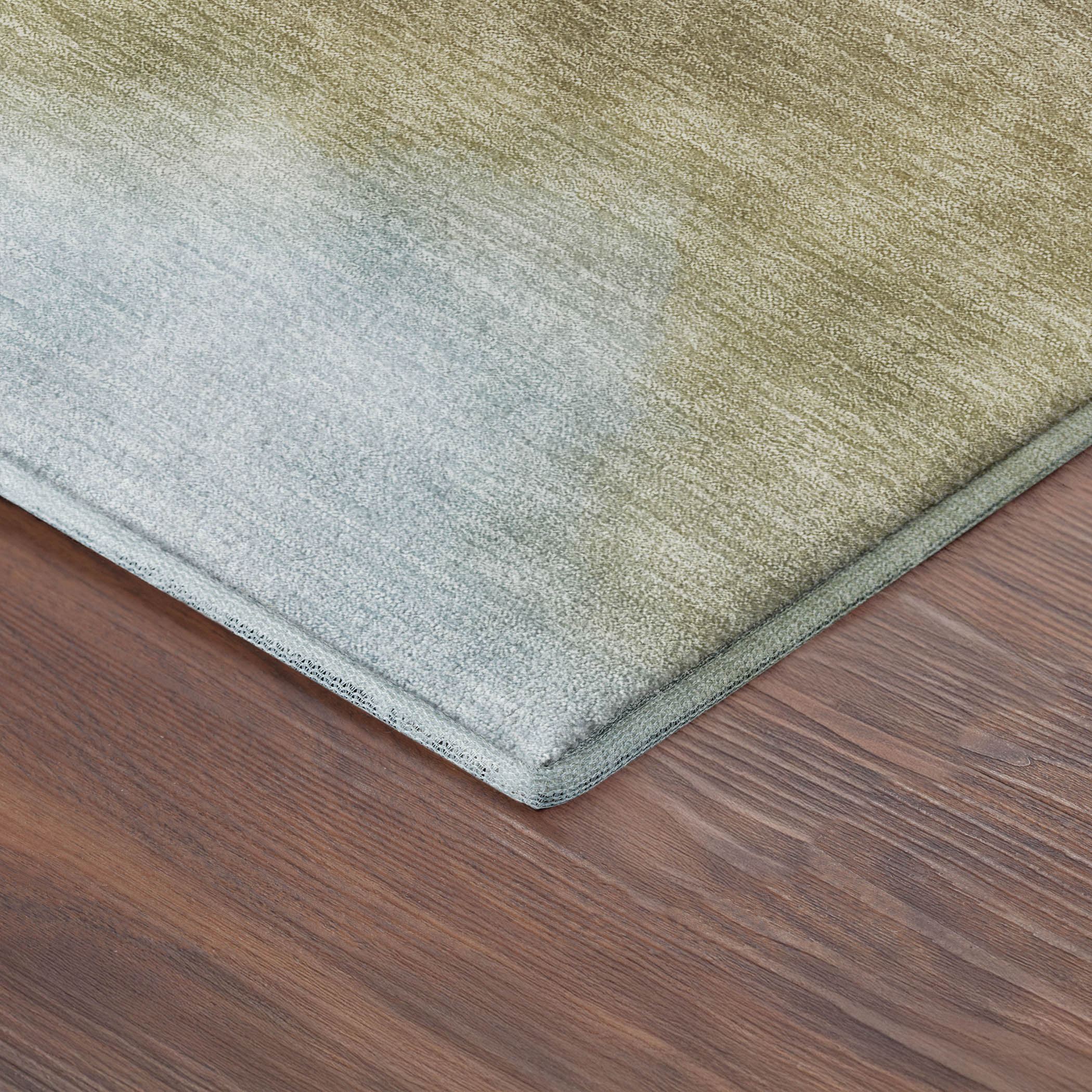 Bangkok Machine Washable Contemporary Fudge Brown Rug 1'8" x 2'6" #shape_Rectangle