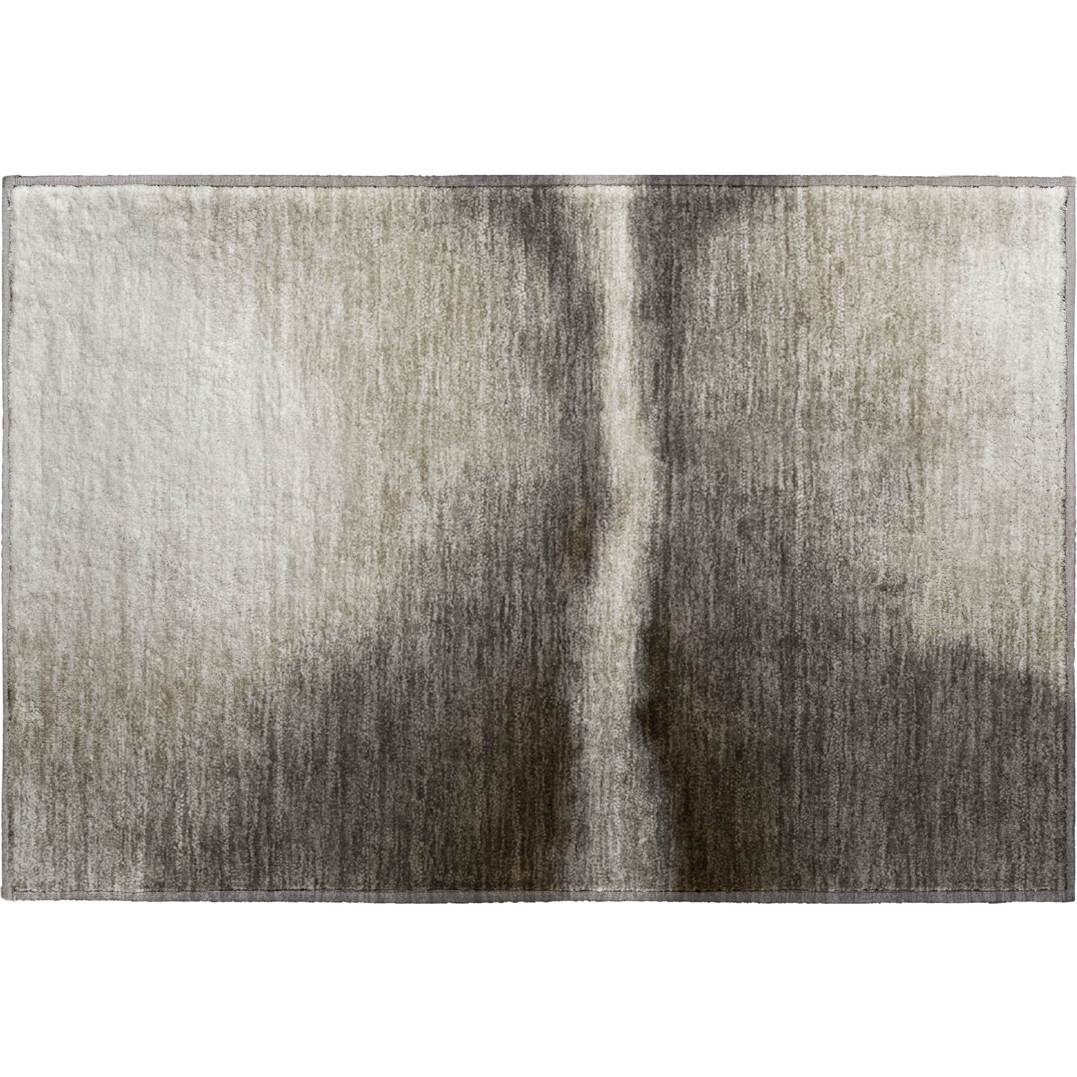 Bangkok Machine Washable Contemporary Taupe Brown Rug 1'8" x 2'6" #shape_Rectangle