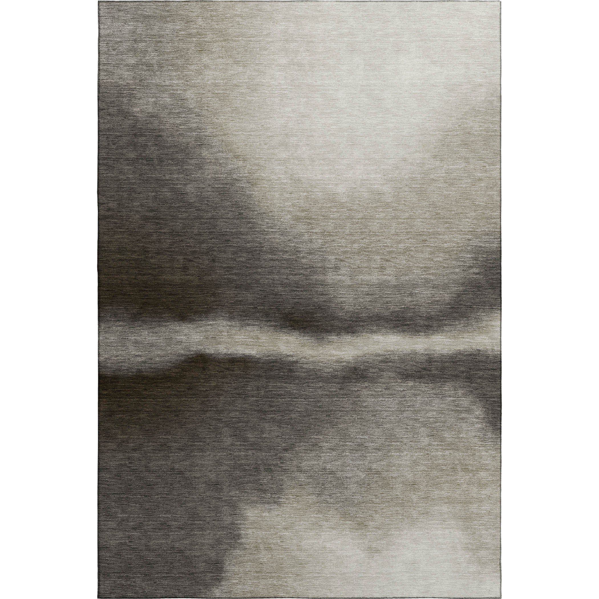 Bangkok Machine Washable Contemporary Taupe Brown Rug 3' x 5' #shape_Rectangle