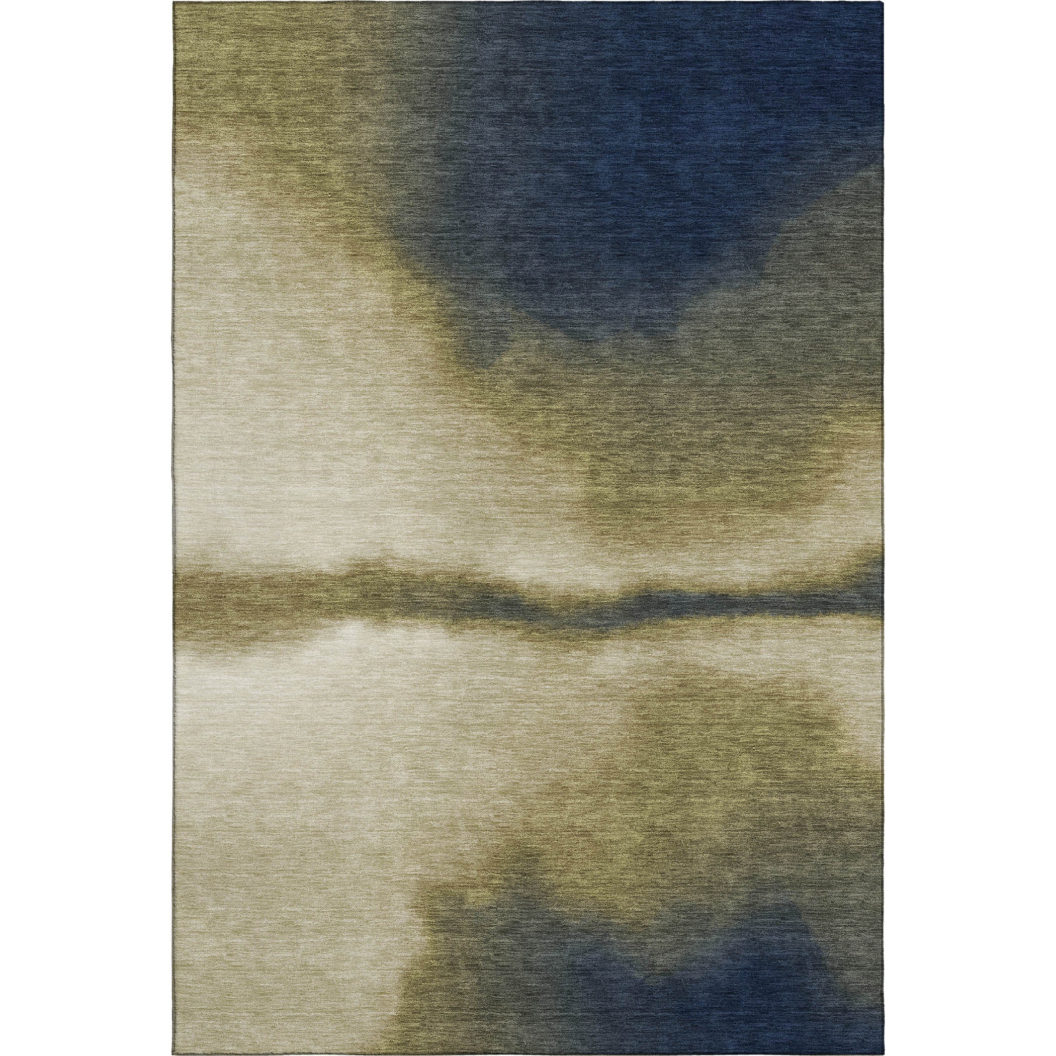 Bangkok Machine Washable Transitional Wheat Gold Rug 3' x 5' #shape_Rectangle