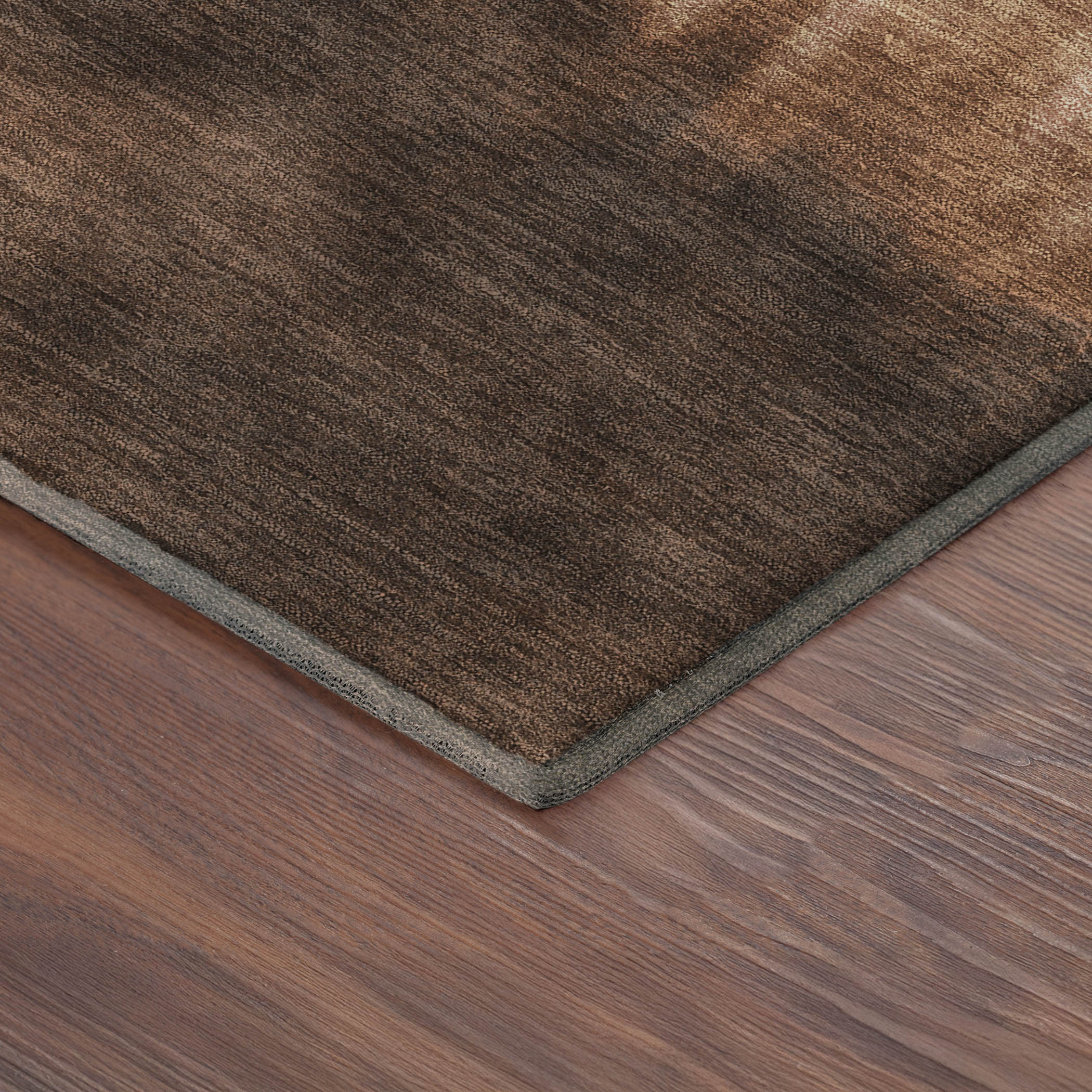 Antigua Machine Washable Transitional Rust Orange Rug 1'8" x 2'6" #shape_Rectangle