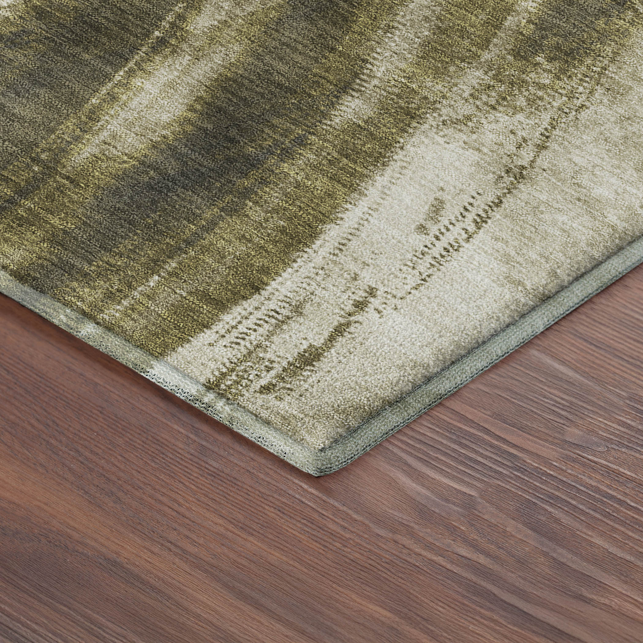 Seville Machine Washable Transitional Khaki Brown Rug 1'8" x 2'6" #shape_Rectangle