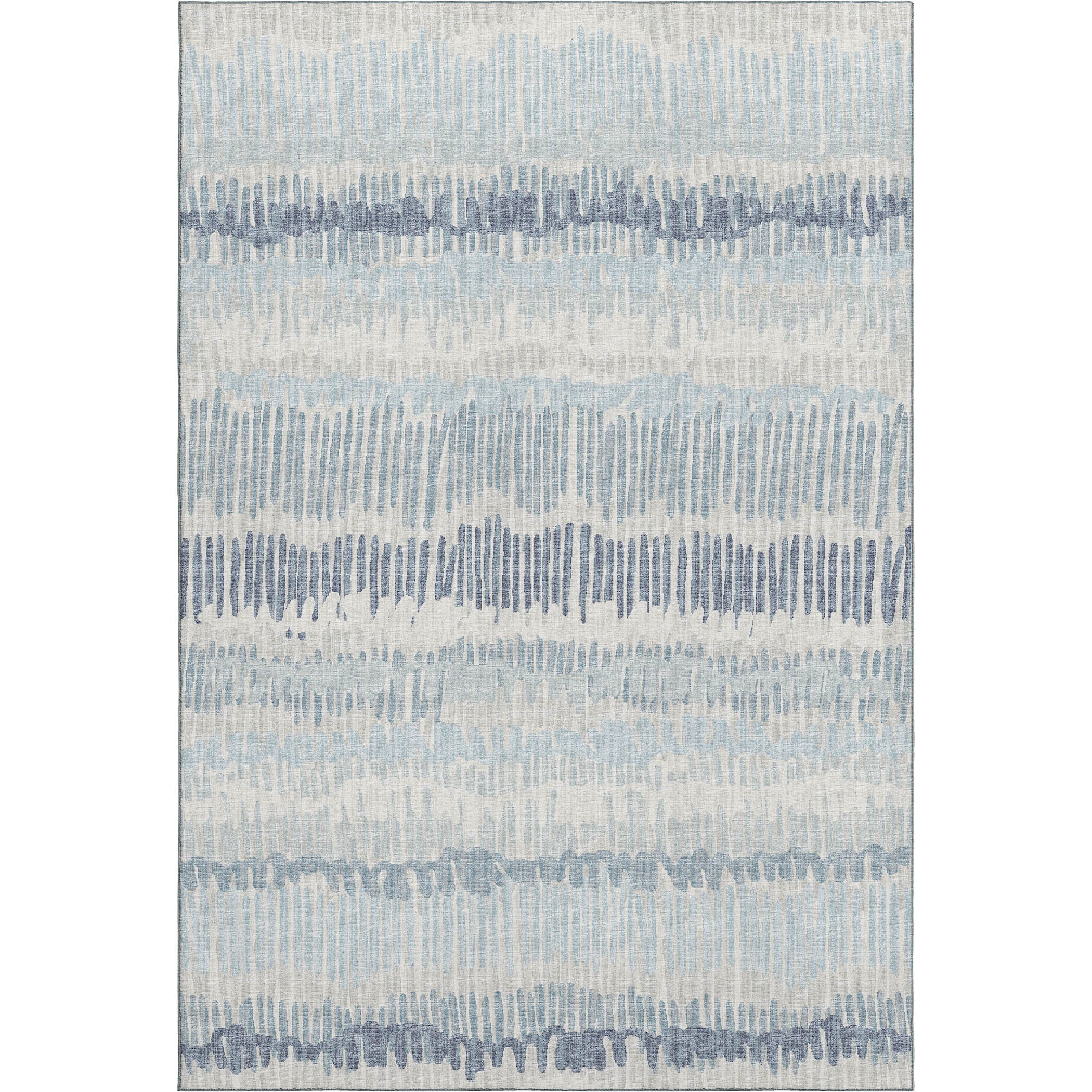 Sarajevo Machine Washable Transitional Blue Rug 2'6" x 3'10" #shape_Rectangle