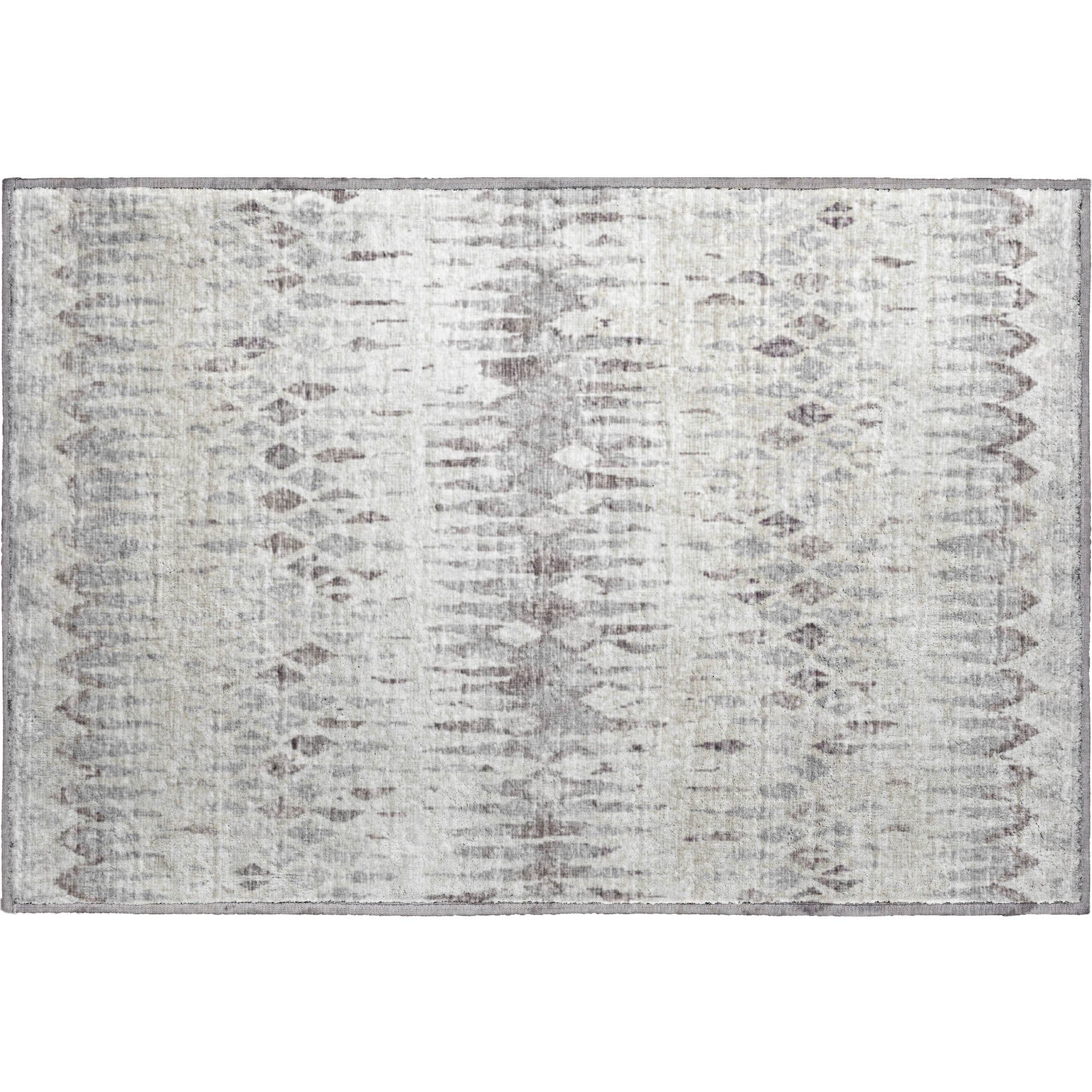 Kyoto Machine Washable Transitional Beige Ivory Rug 1'8" x 2'6" #shape_Rectangle