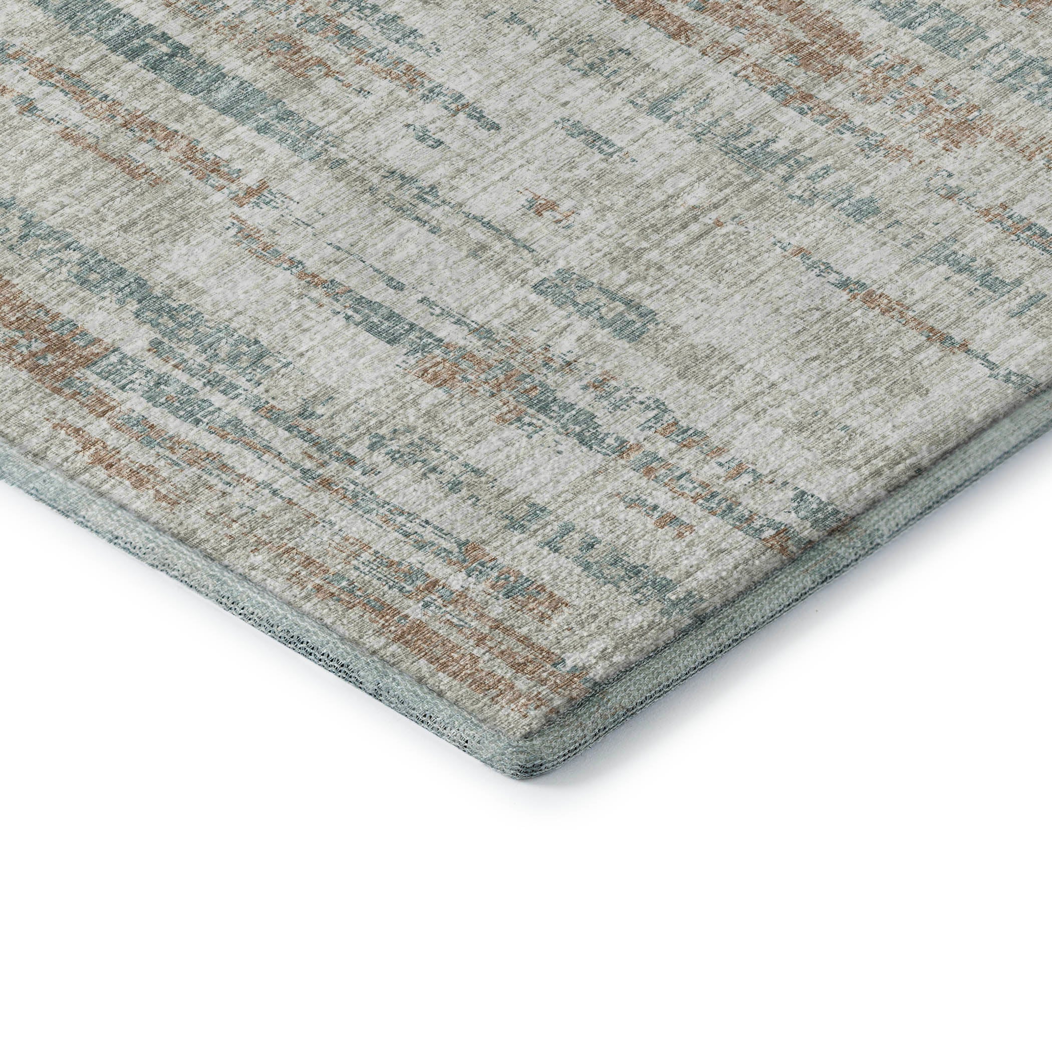 Zanzibar Machine Washable Transitional Ivory Rug 1'8" x 2'6" #shape_Rectangle