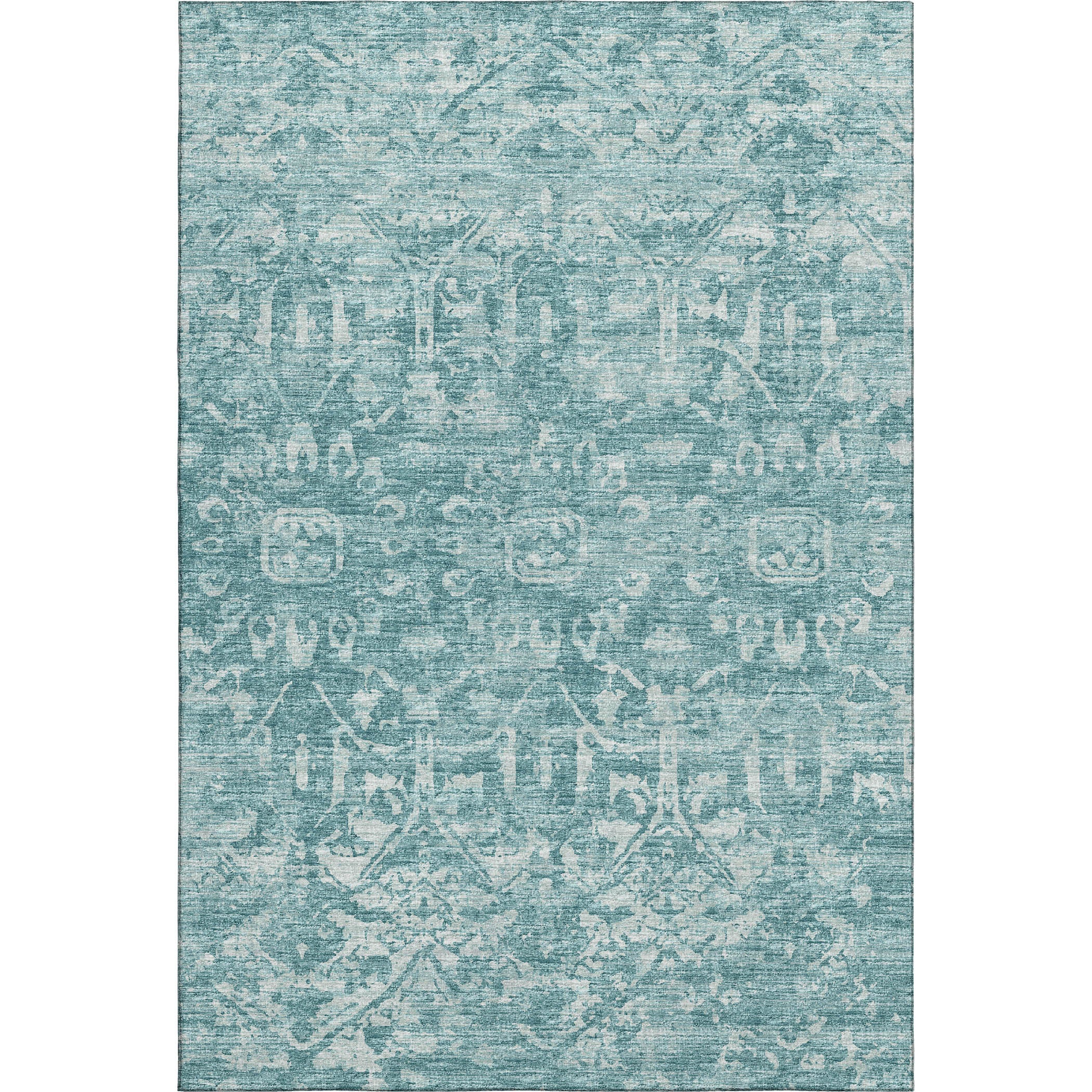 Ghent Machine Washable Traditional Blue Rug 2'6" x 3'10" #shape_Rectangle
