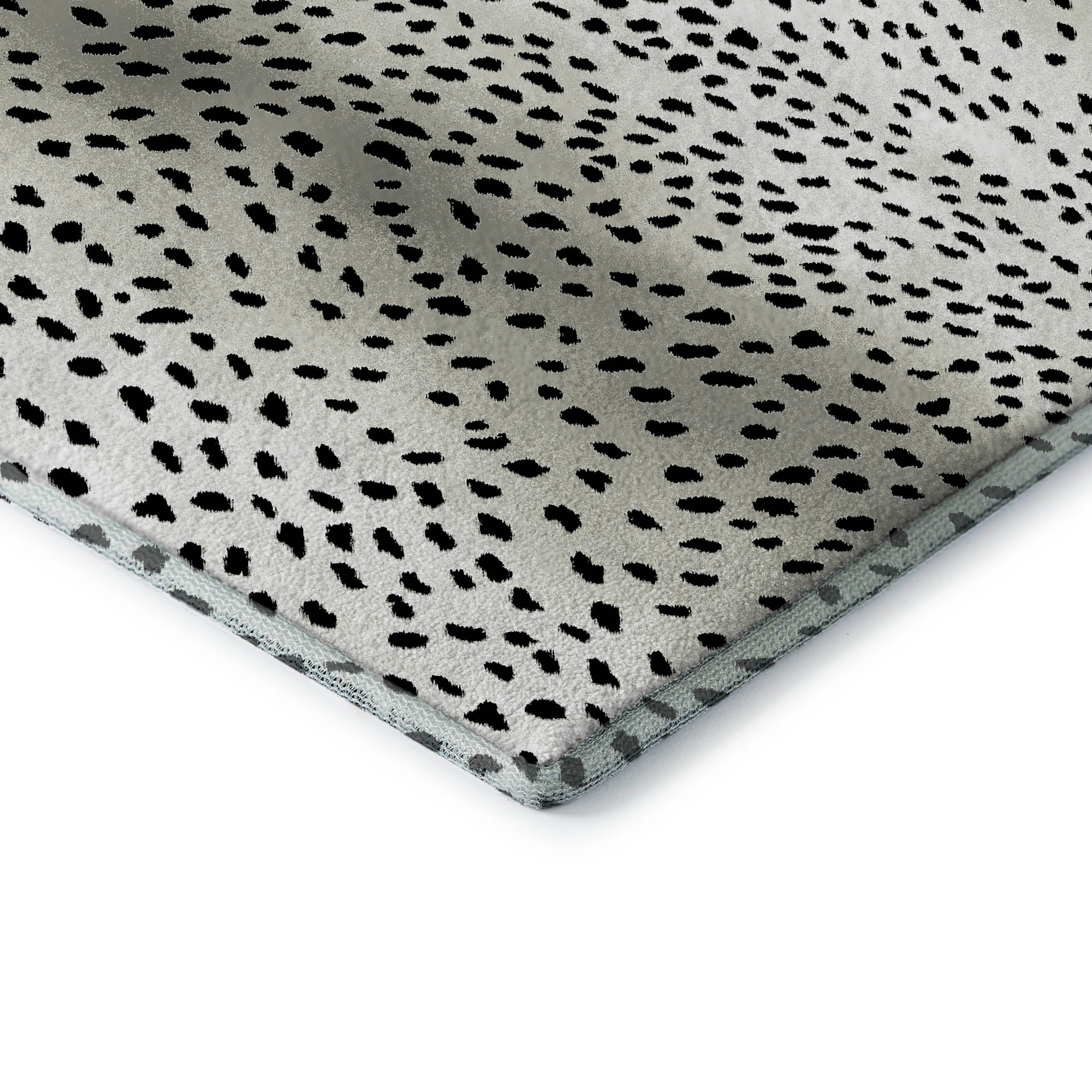 Valletta Machine Washable Animal Skin Pattern Pearl Ivory Rug 1'8" x 2'6" #shape_Rectangle
