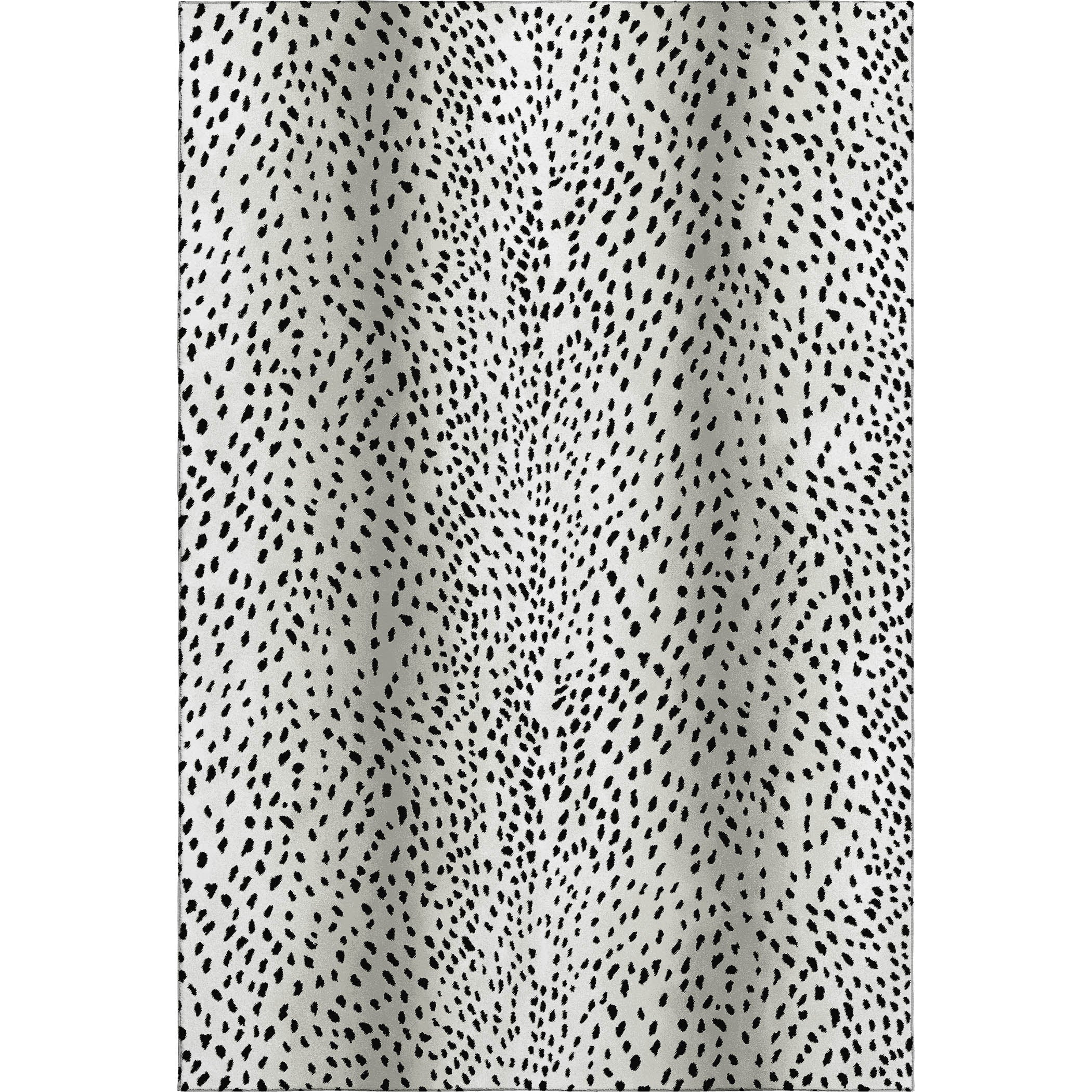 Valletta Machine Washable Animal Skin Pattern Pearl Ivory Rug 2'6" x 3'10" #shape_Rectangle