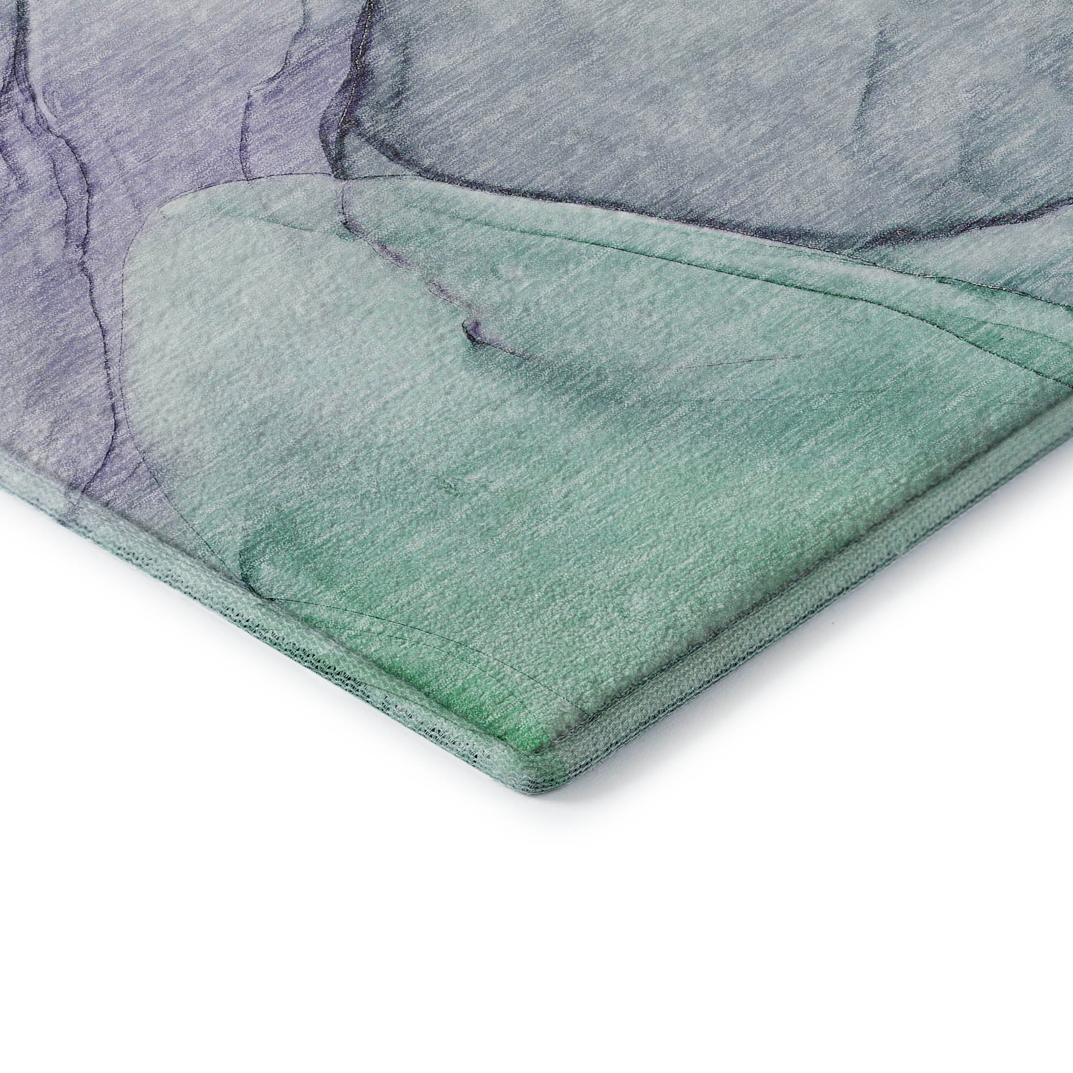 Valletta Machine Washable Transitional Blue Rug 1'8" x 2'6" #shape_Rectangle