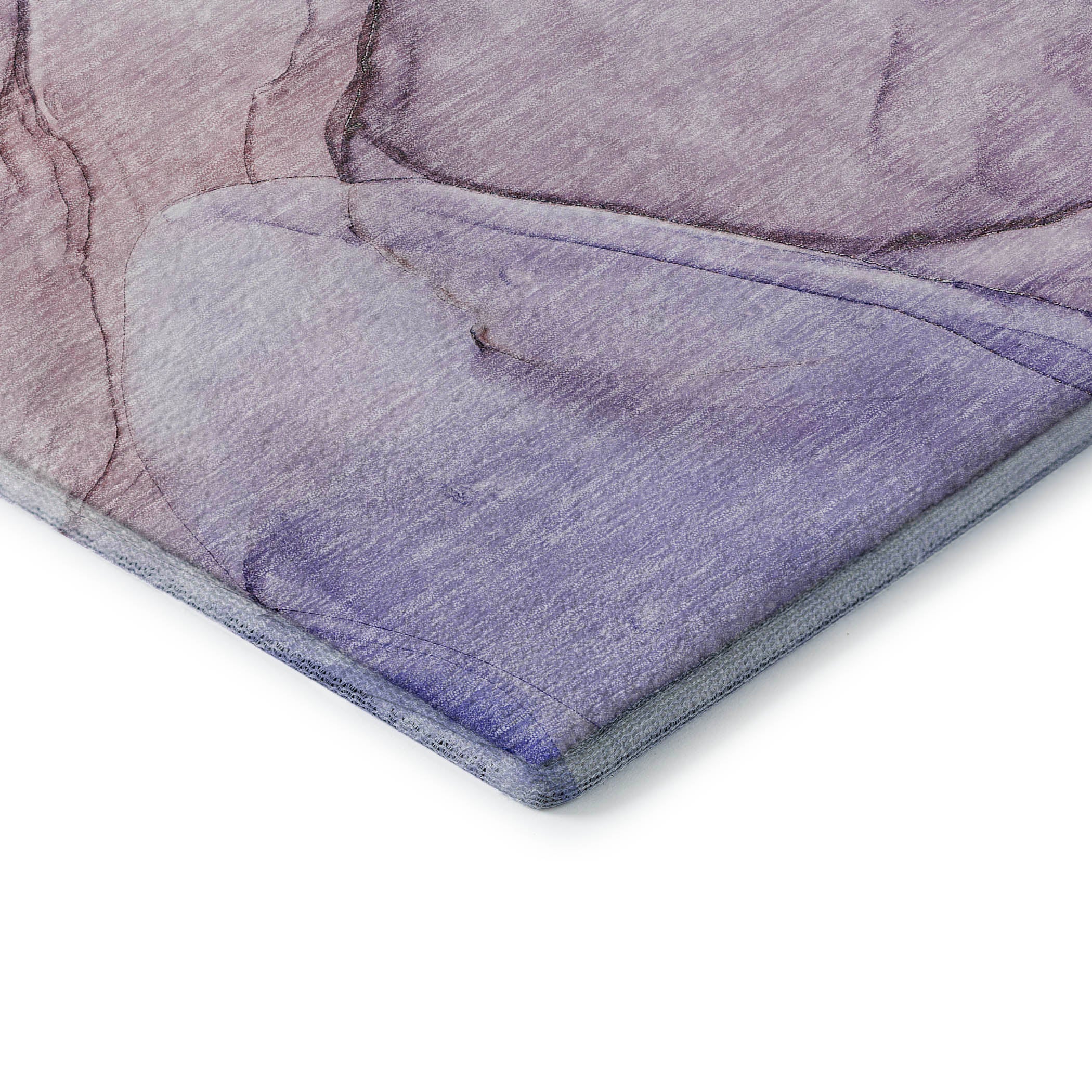 Valletta Machine Washable Transitional Purple Rug 1'8" x 2'6" #shape_Rectangle