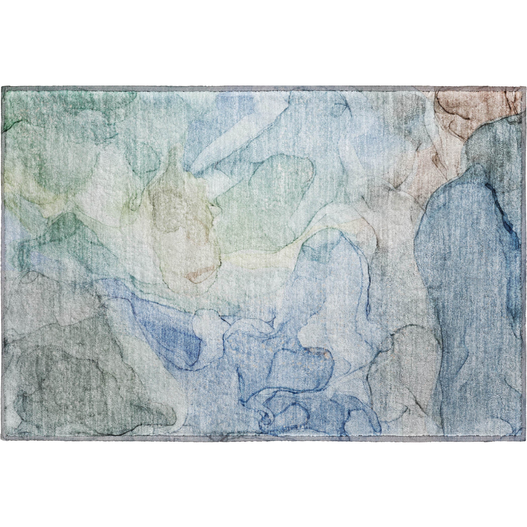 Jaipur Machine Washable Transitional Blue Rug 1'8" x 2'6" #shape_Rectangle