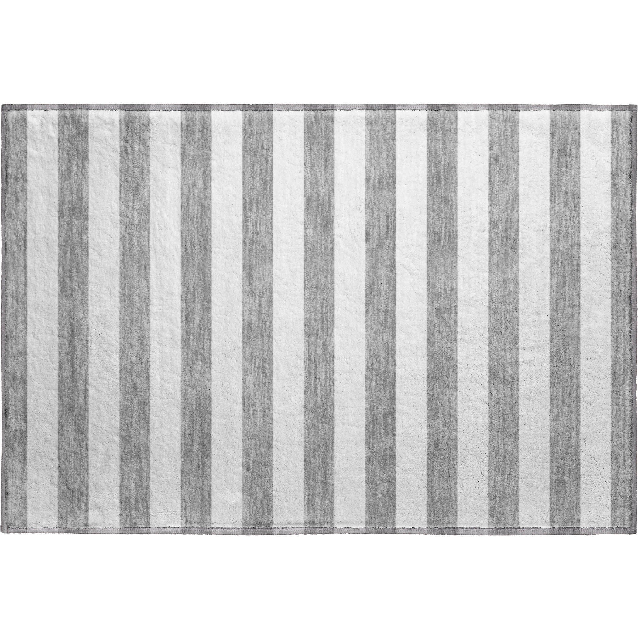 Budapest Machine Washable Transitional Gray Rug 1'8" x 2'6" #shape_Rectangle