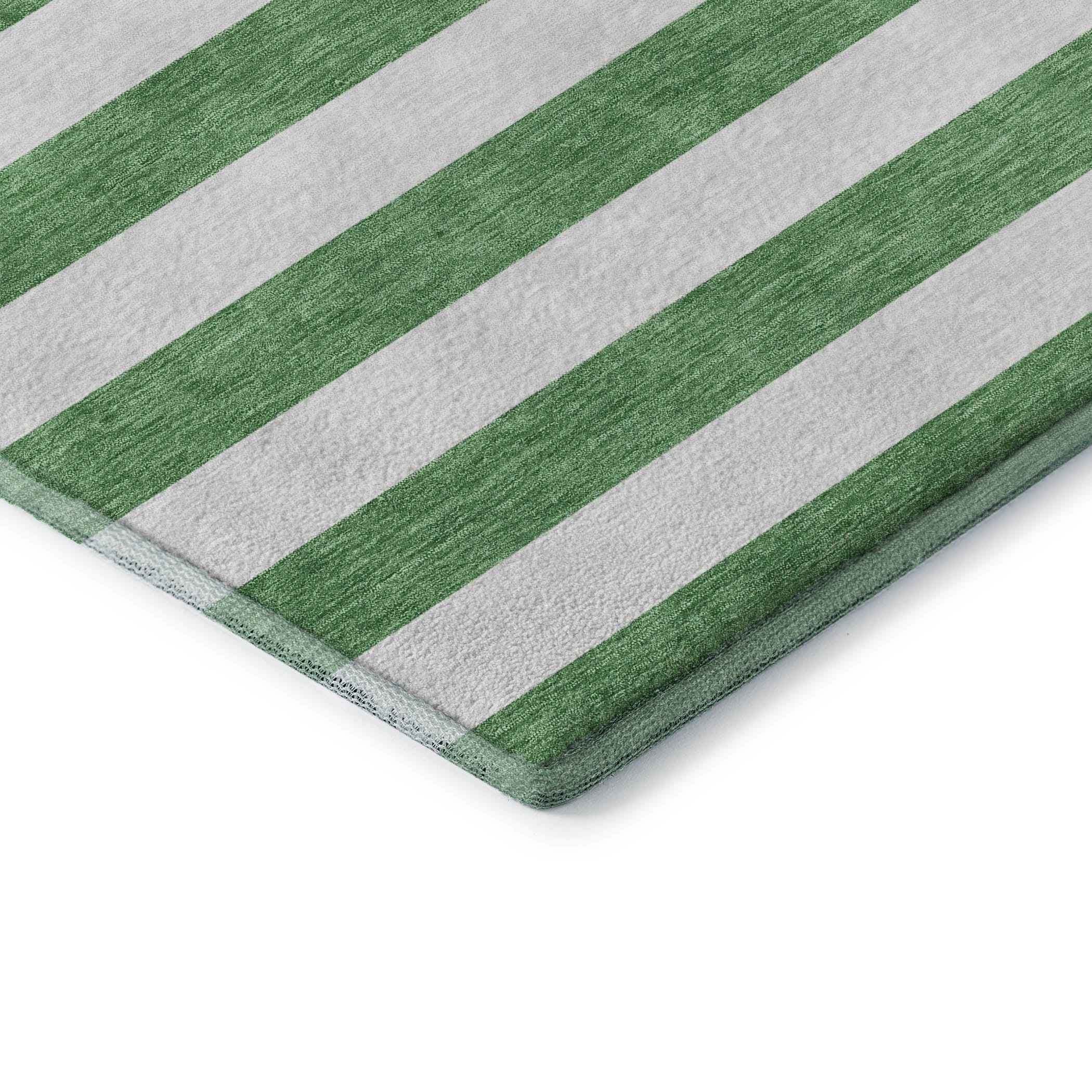 Budapest Machine Washable Transitional Green Rug 1'8" x 2'6" #shape_Rectangle