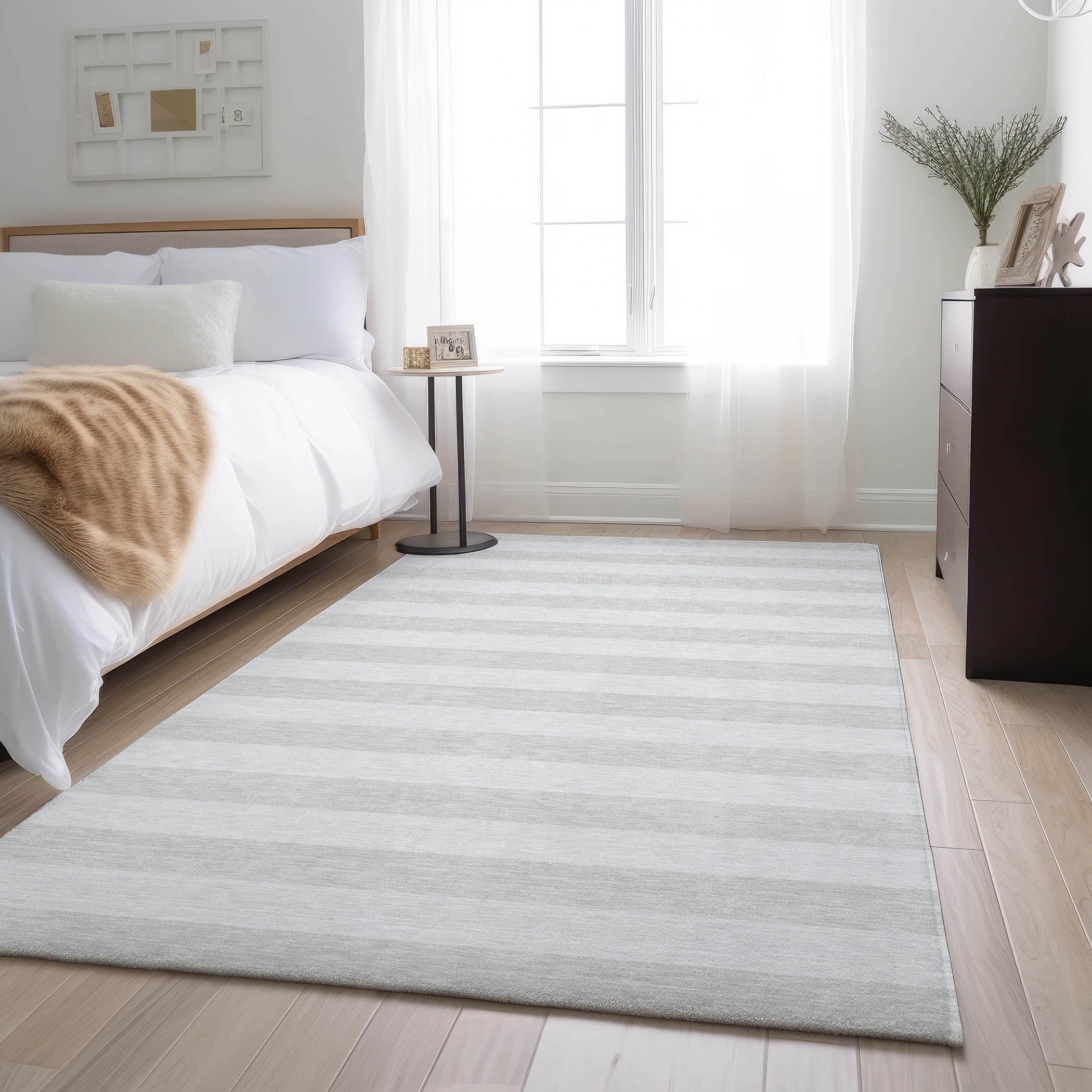 Budapest Machine Washable Transitional Ivory Rug 2'6" x 3'10" #shape_Rectangle