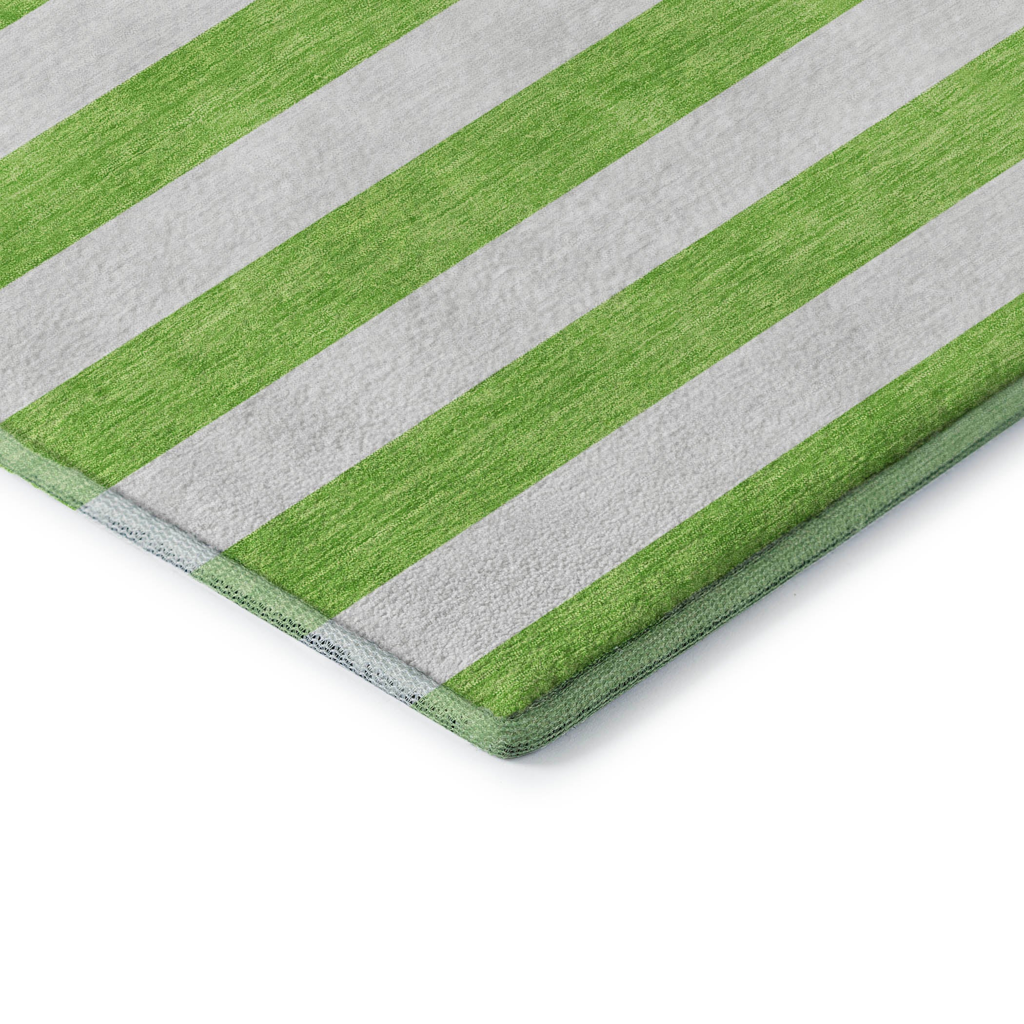 Budapest Machine Washable Transitional Lime Green Rug 1'8" x 2'6" #shape_Rectangle