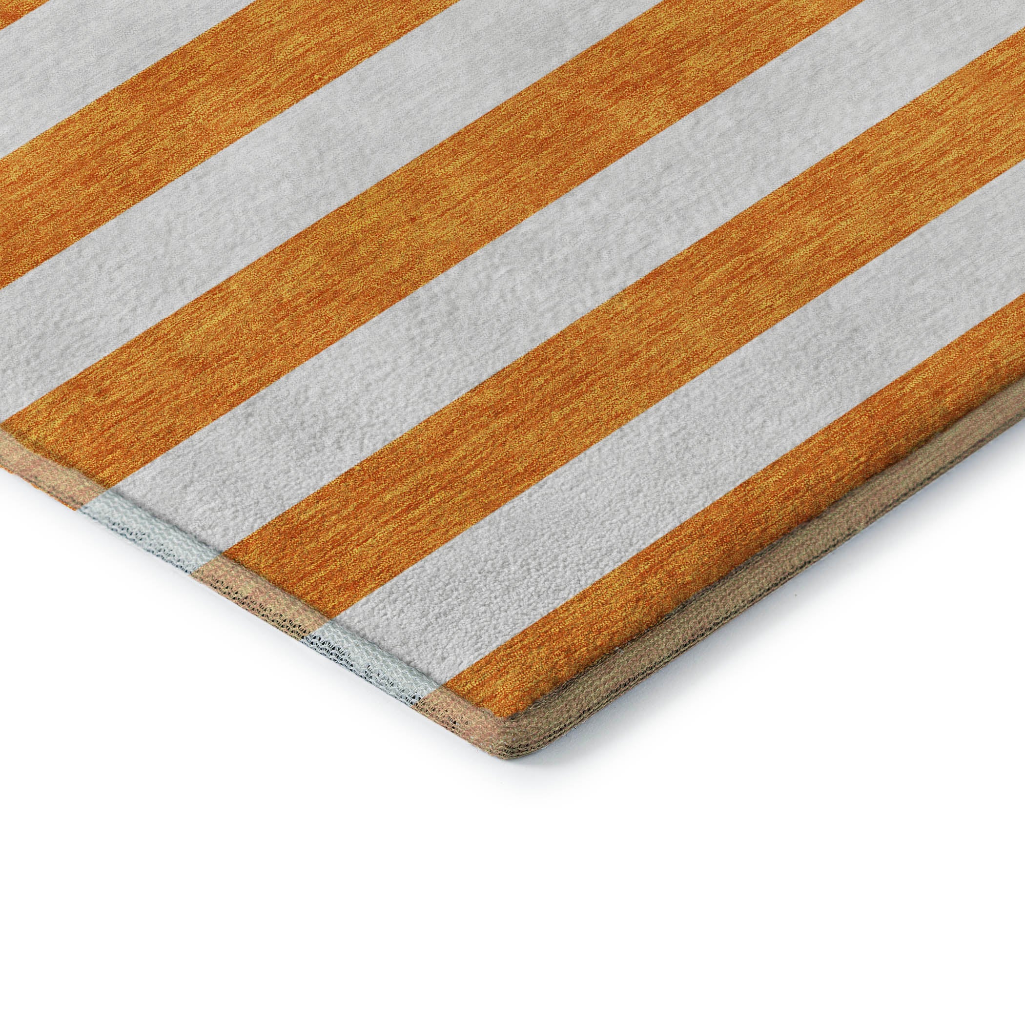 Budapest Machine Washable Transitional Orange Rug 1'8" x 2'6" #shape_Rectangle