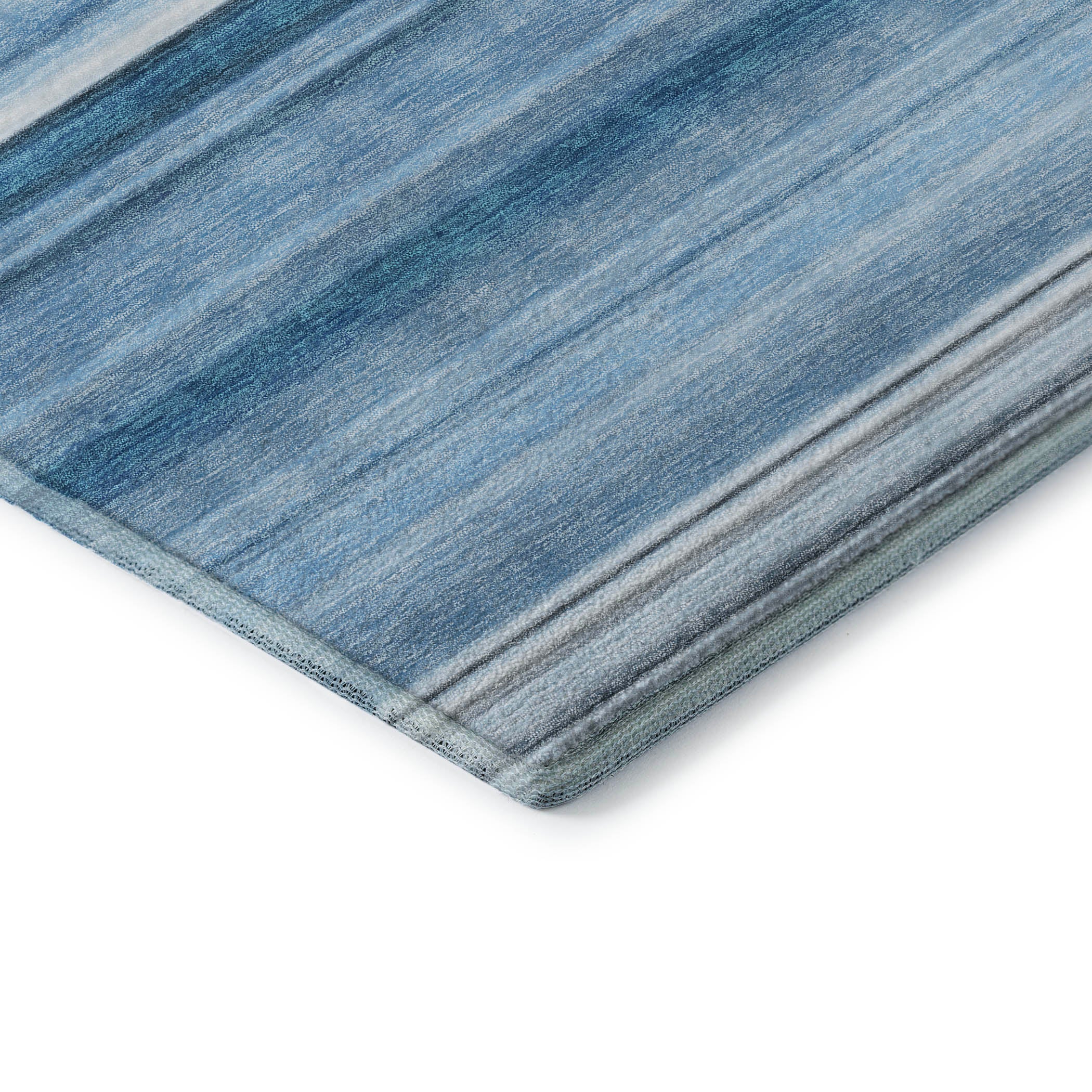 Antigua Machine Washable Transitional Blue Rug 1'8" x 2'6" #shape_Rectangle