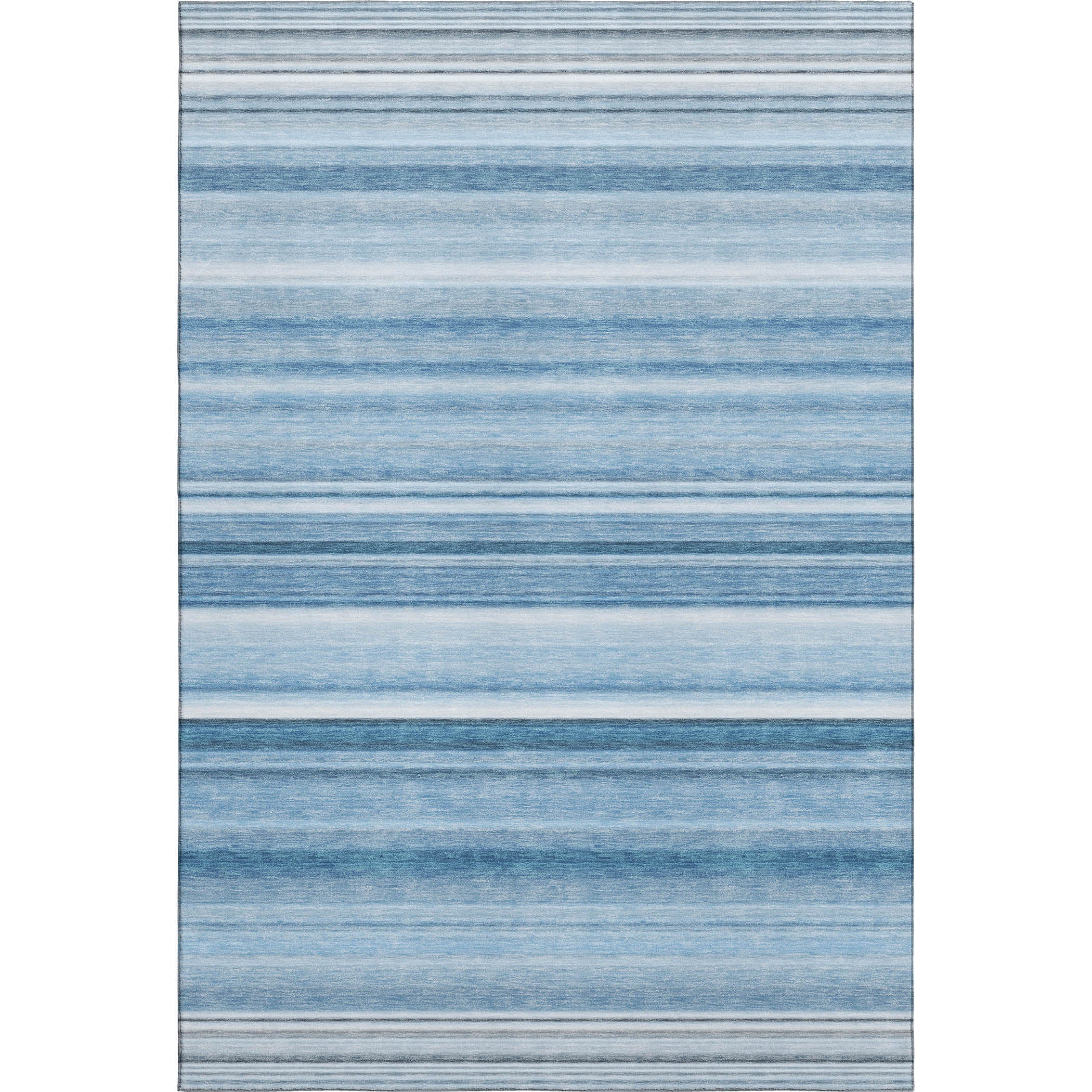 Antigua Machine Washable Transitional Blue Rug 2'6" x 3'10" #shape_Rectangle