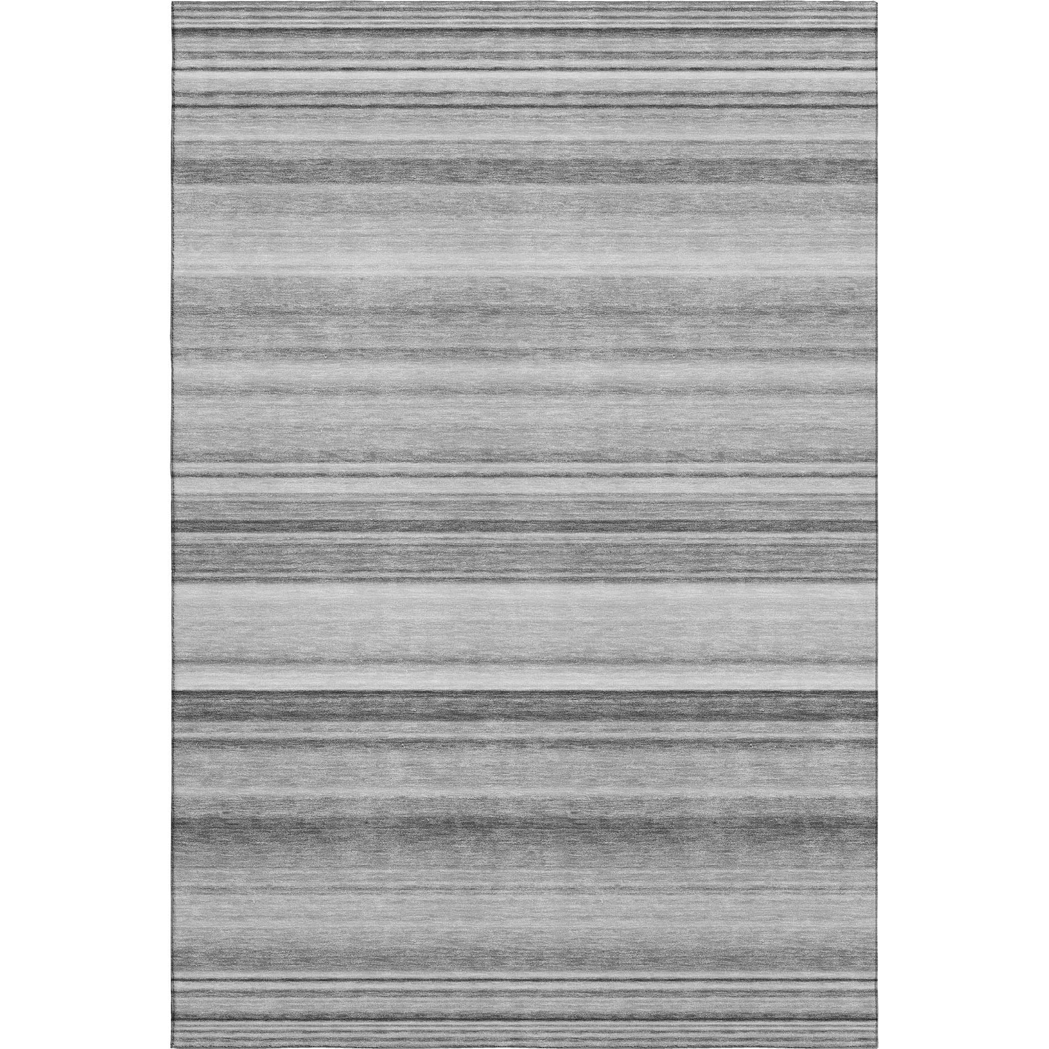 Antigua Machine Washable Transitional Gray Rug 2'6" x 3'10" #shape_Rectangle