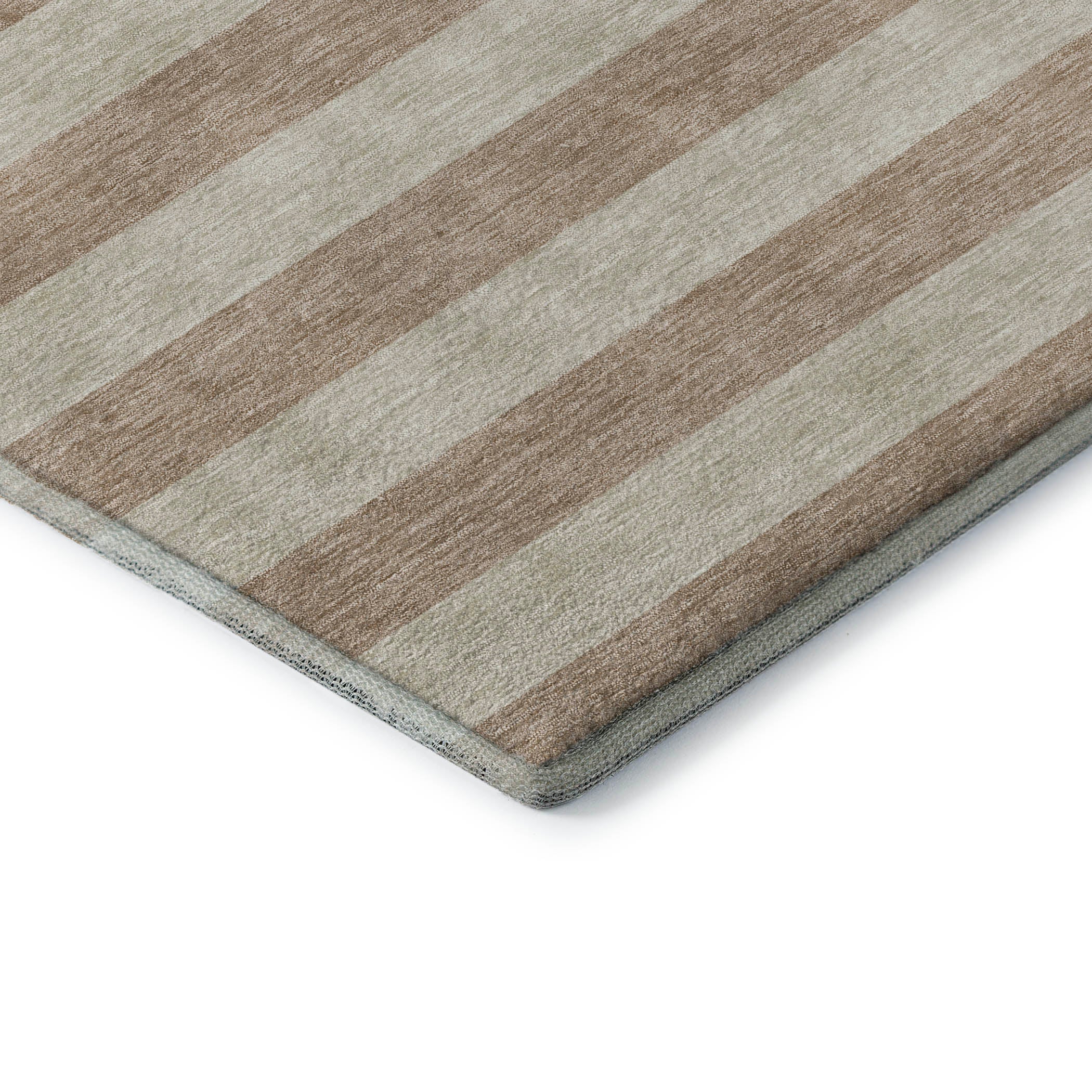Dublin Machine Washable Transitional Beige Brown Rug 1'8" x 2'6" #shape_Rectangle