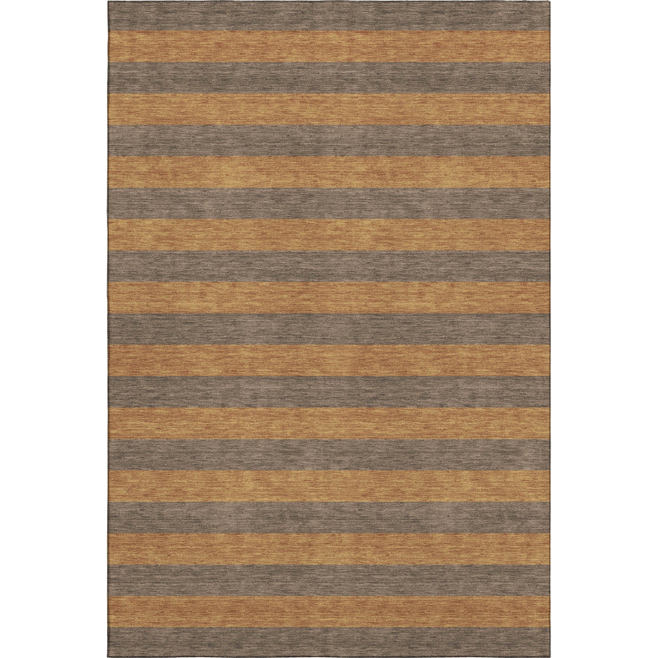 Dublin Machine Washable Transitional Fudge Brown Rug 2'6" x 3'10" #shape_Rectangle