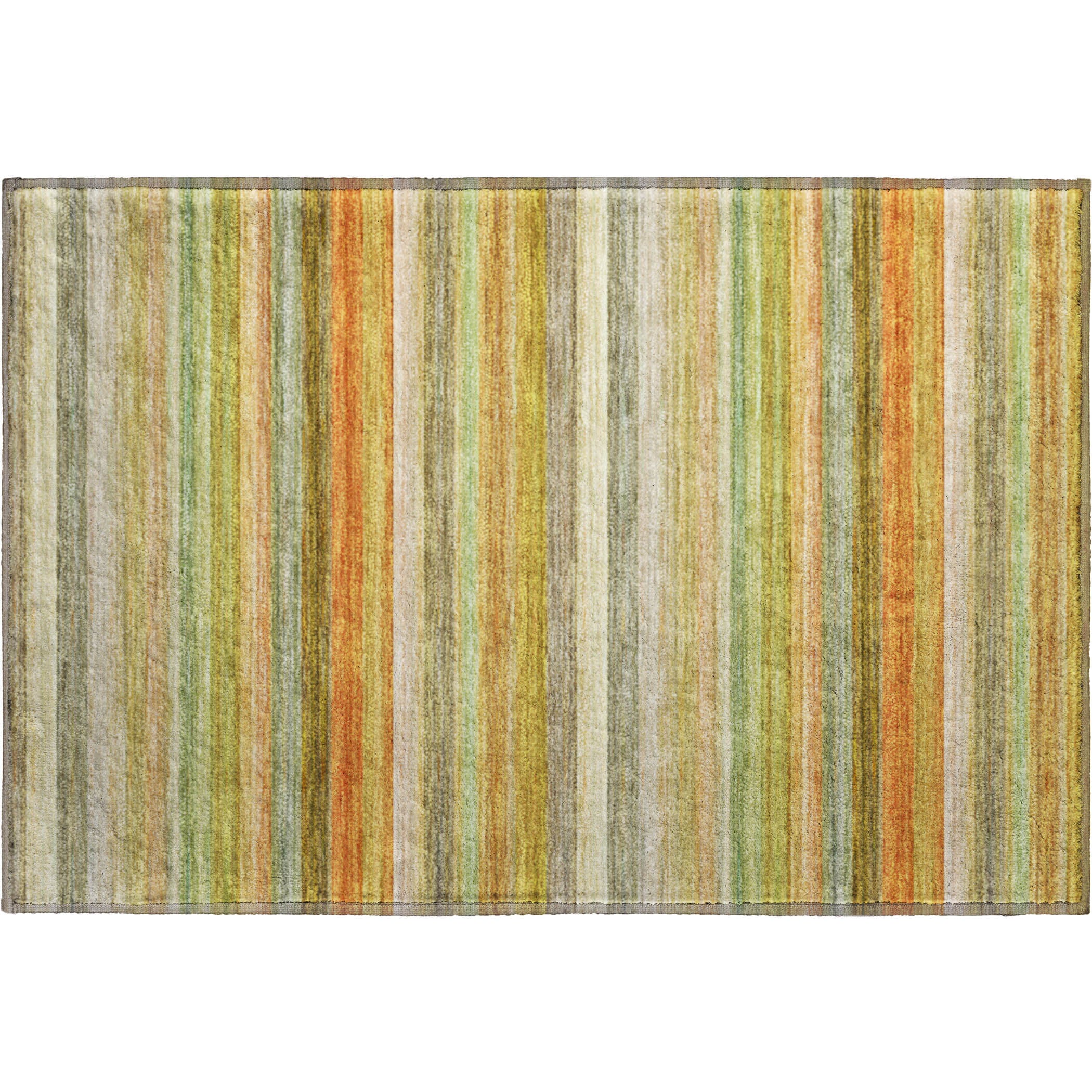 Chiang Mai Machine Washable Transitional Aloe Green Rug 1'8" x 2'6" #shape_Rectangle