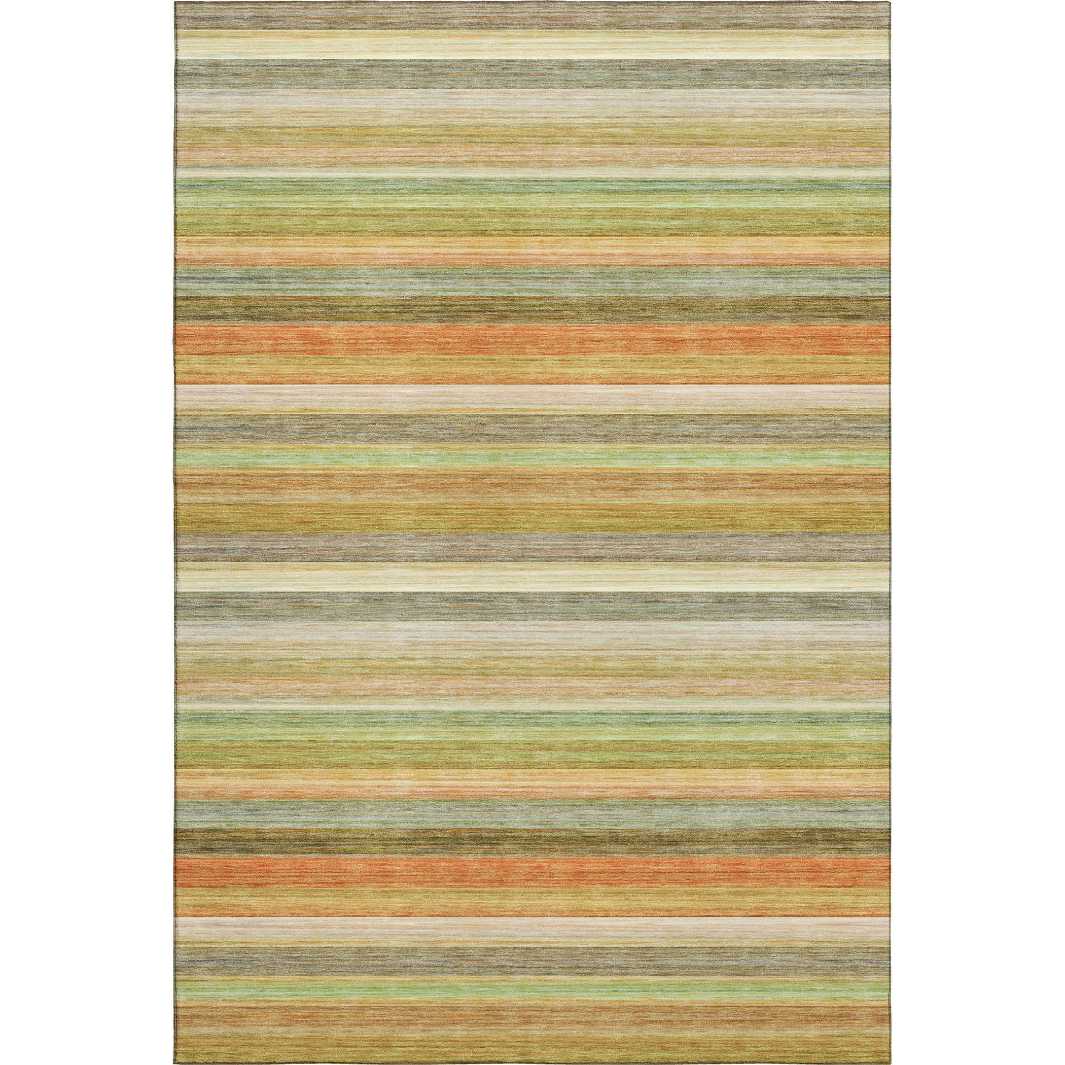 Chiang Mai Machine Washable Transitional Aloe Green Rug 2'6" x 3'10" #shape_Rectangle